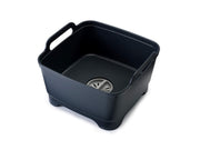 Joseph Joseph Wash and Drain Dish Tub, Grey
