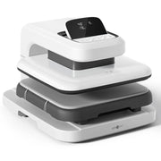 HTVRONT Auto Heat Press 2 - Heat Press Machine for T Shirts with Adjustable Pressure & Higher Heating Height, Heats Up Fast & Evenly Heat Press 15x15 for HTV, Sublimation, Heat Transfer Projects
