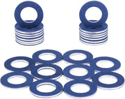 90430-12031 (24Pcs) Aluminum Oil Drain Plug Gaskets Fits for Toyota Lexus Scion Crush Washer Seals Replaces# 9043012031