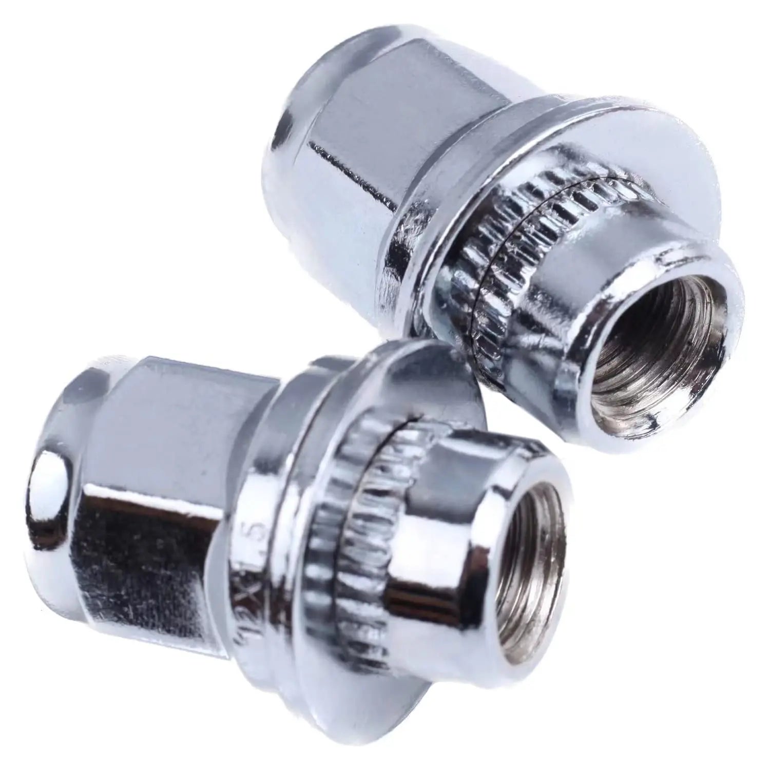 12x1.5 Lug Nuts 20 Pcs Chrome Closed End Mag Style Lug Nuts with Washer 13/16" (21mm) Hex Compatible with Toyota Camry/Corolla/Tacoma Lexus