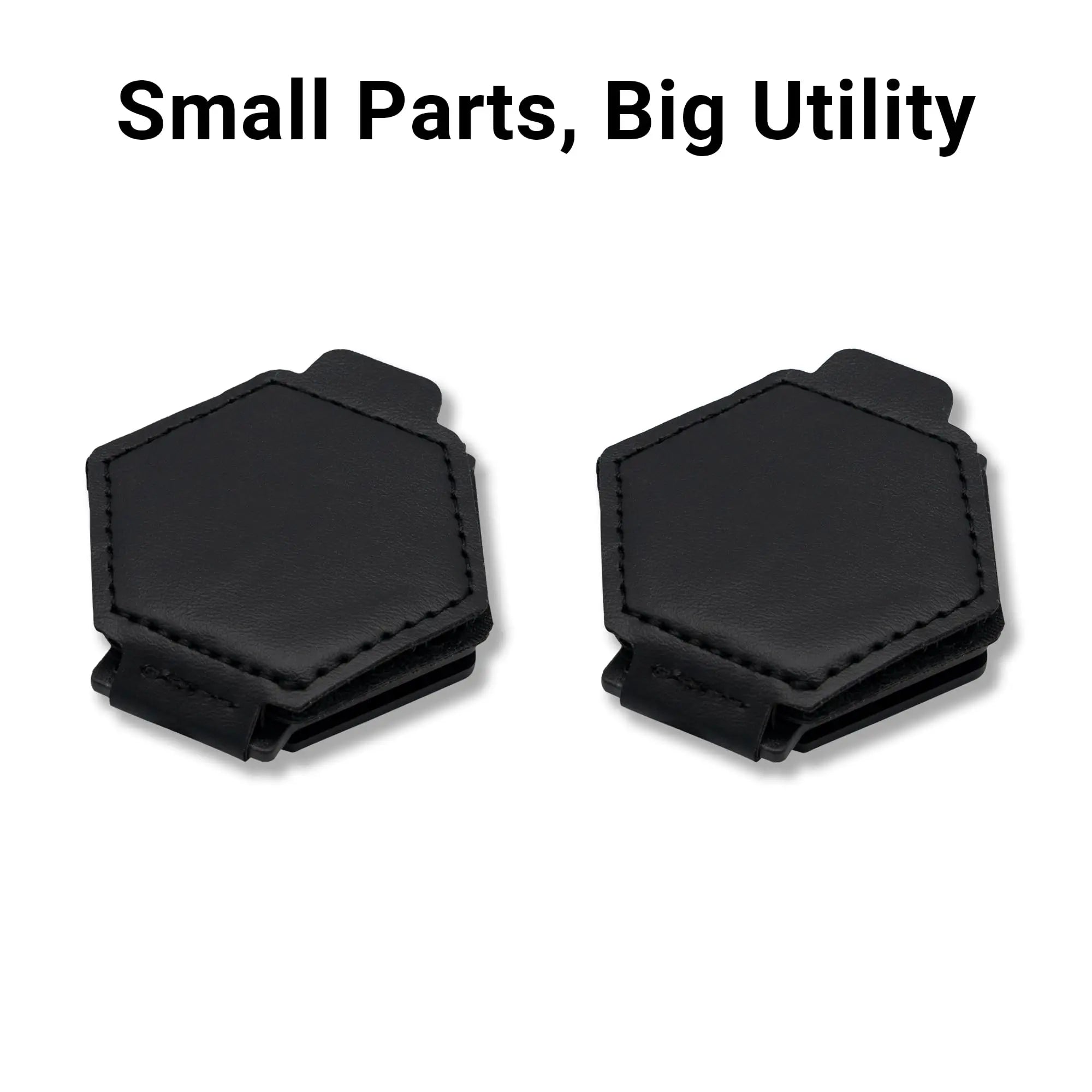Yuoyar 2 Packs Car Seat Belt Clips - Universal Leather Seatbelt Adjuster Clips - Seat Belt Adjuster for Adults Kids