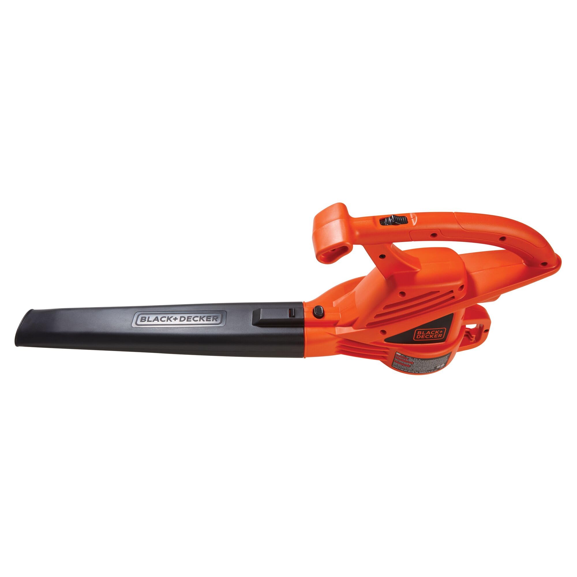 BLACK+DECKER Electric Leaf Blower, Handheld Blowers for Lawn Care, Lightweight, 180 MPH 7-Amp (LB700)
