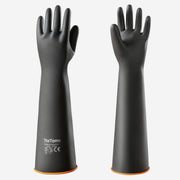 ThxToms Chemical Resistant Gloves,Long Heavy Duty Gloves,Puncture Resistant, Resist Acid,Oil,Alkali, Waterproof for Industrial Cleaning,Gardening,22", 1 Pair