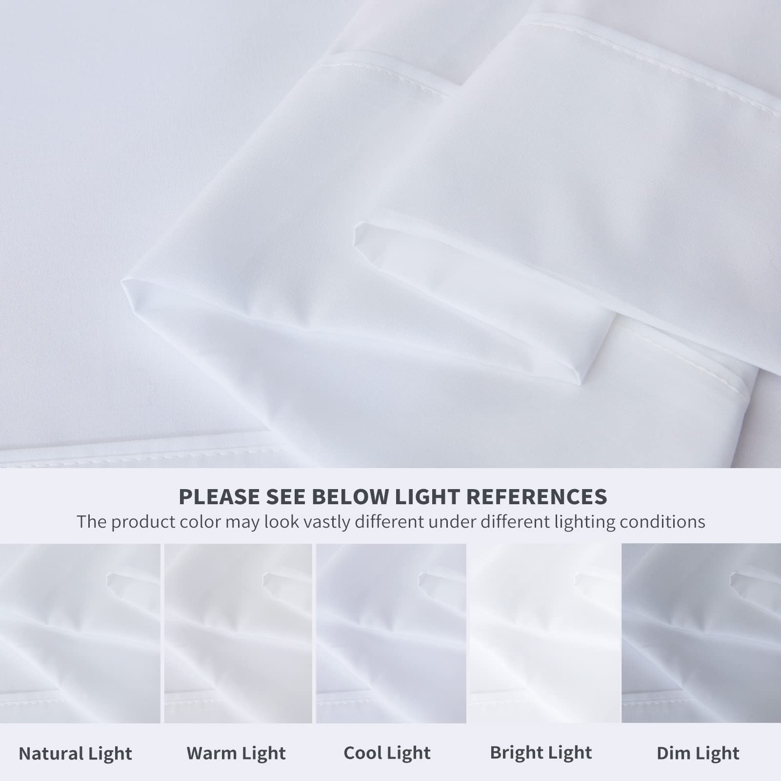Maple&Stone Twin Flat Sheet 6 Pack,Premium Soft & Breathable,Brushed Microfiber Fabric,Anti-Shrinkage & Non-Fading,Bulk Flat Sheets Only Twin Size (White)