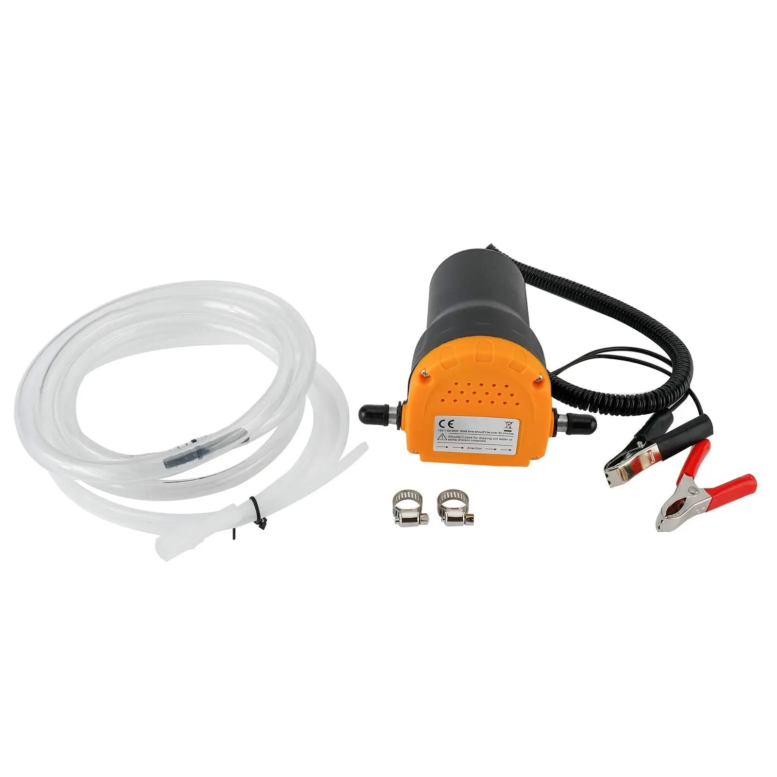 Amarine Made Oil Pump, Oil Extractor Pump 12V, 60w Oil Removal Pump for Oil Change, Electric Transfer Oil Pump, Easily Scavenge Oil from Cars, Motorcycles, RVs, Boats, and lawn Equipment