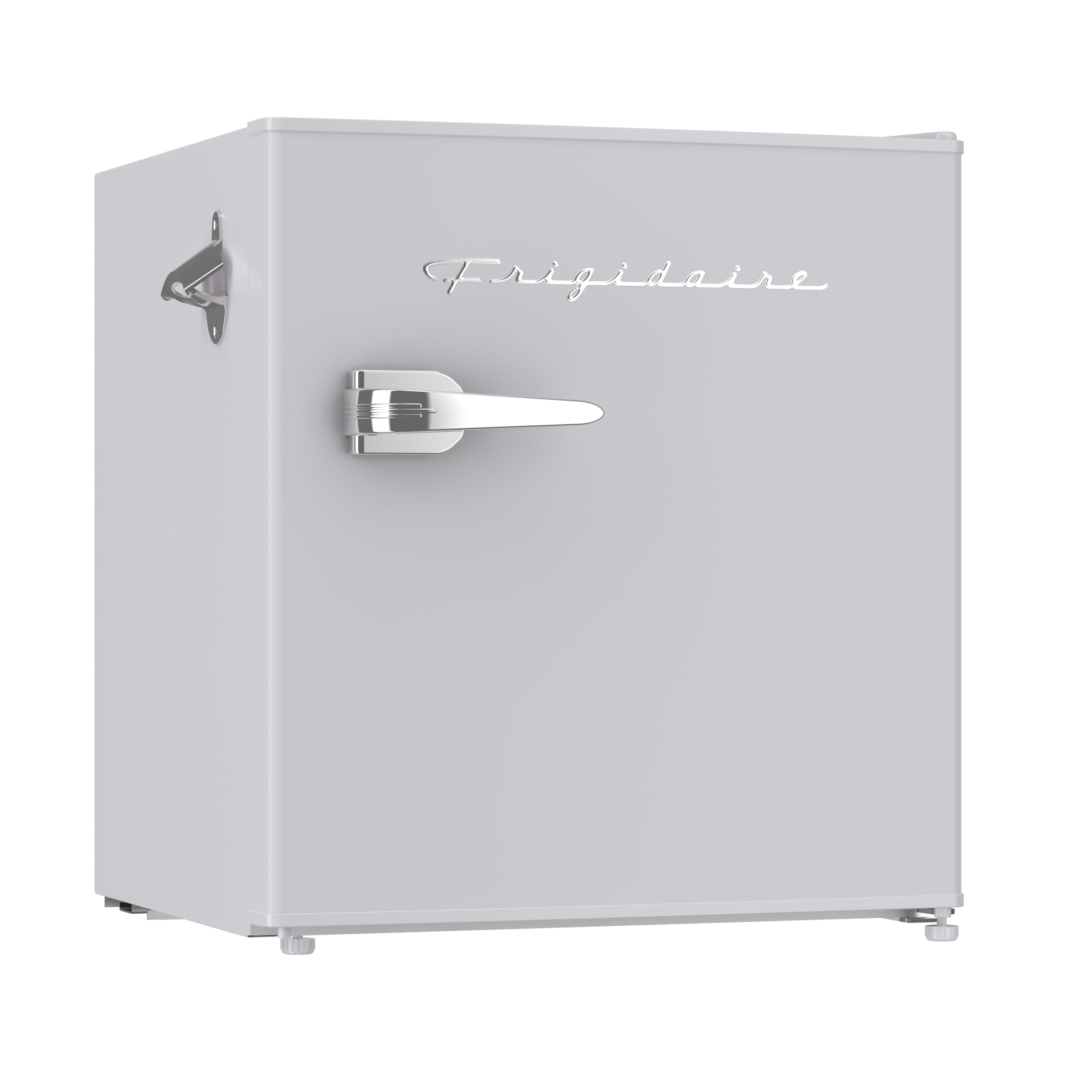 Frigidaire EFR176 Retro Kompaktkühlschrank mit Gefrierfach, Mini-Kühlschrank mit integriertem Flaschenöffner für Büro, Schlafzimmer, Wohnheim oder Hütte, 45 Liter, 40,6 cm T x 45,7 cm B x 47 cm H, Moonlight