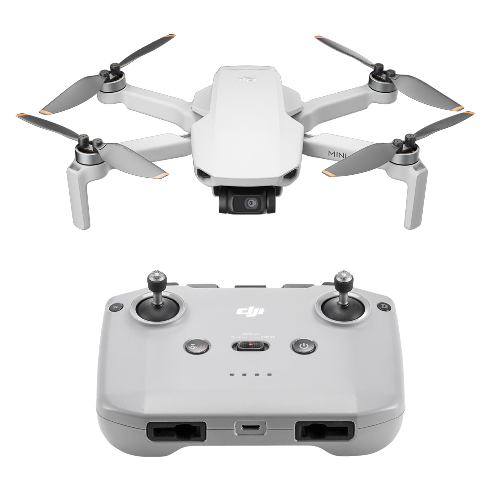 DJI Mini 4K, طائرة درون بكاميرا 4K UHD للبالغين، أقل من 249 جرام، مثبت جيمبال ثلاثي المحاور، نقل فيديو 10 كم، عودة تلقائية، مقاومة الرياح، بطارية واحدة بمدة طيران قصوى 31 دقيقة، طيران ذكي