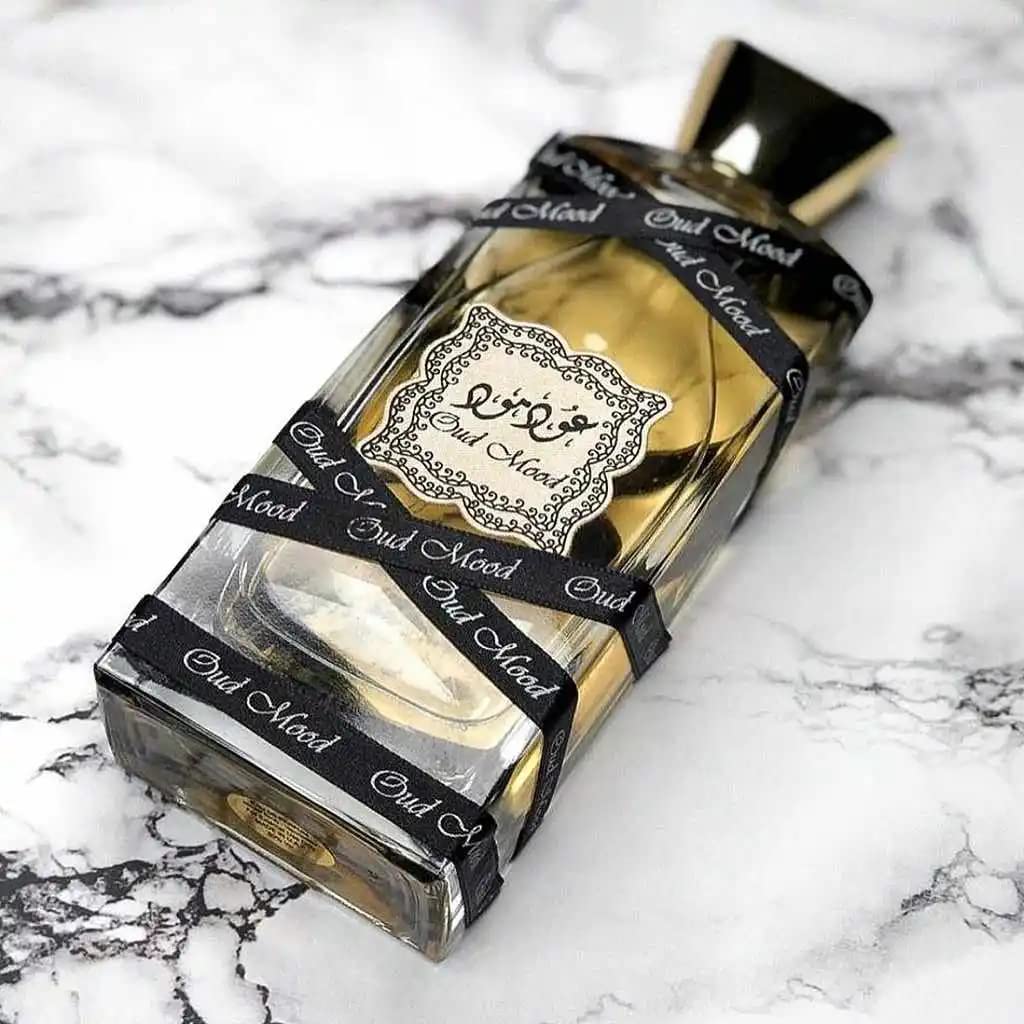 Lattafa Perfumes Oud Mood for Unisex Eau de Parfum Spray, 3.4 Ounce