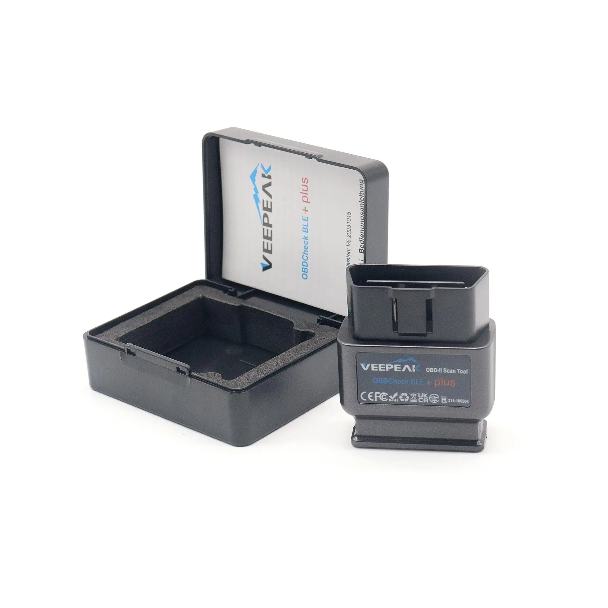 Veepeak OBDCheck BLE+ Bluetooth OBD II Scanner Wireless Car Diagnostic Scan Tool Check Engine Code Reader for iOS & Android
