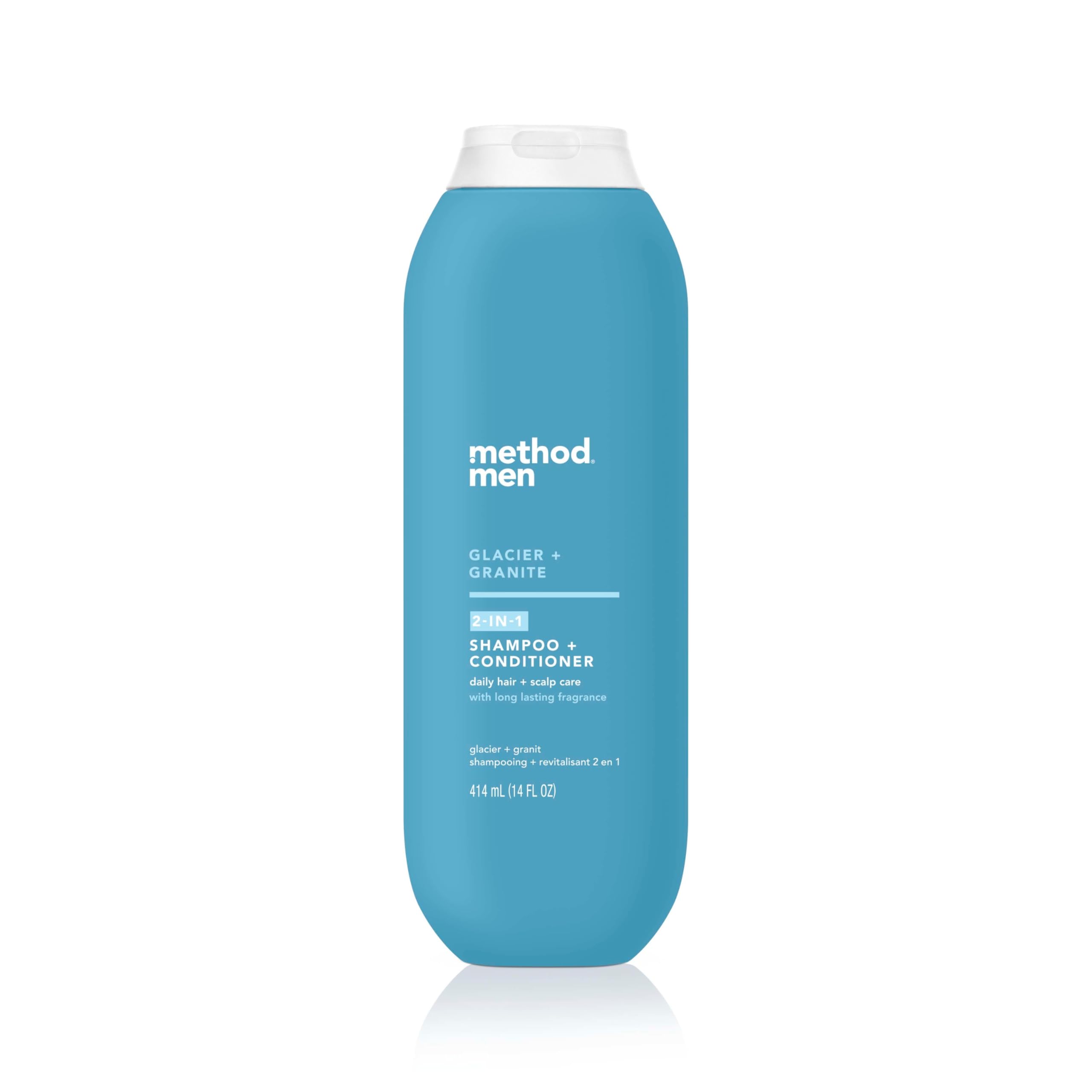 Method Men 2-in-1 Shampoo + Conditioner, Glacier + Granite, 14 oz
