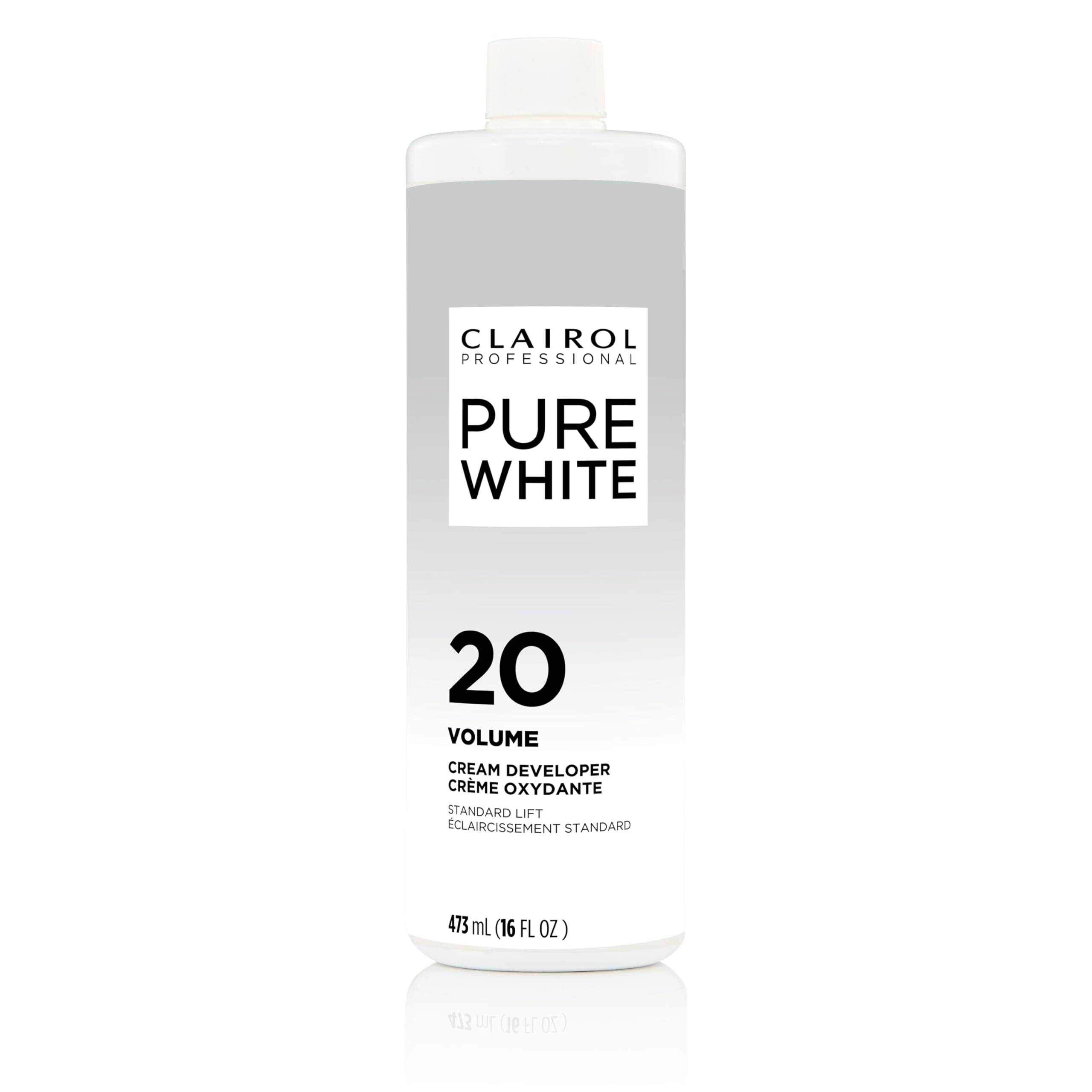 Clairol Professional Pure White 20 volume Creme Developer, 16 oz (Pack of 1)