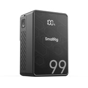 SMALLRIG V Mount Battery VB99 SE, 99Wh / 6800mAh V Mount Battery with 65W Output, 2.5H Full Charge, with USB-C, D-TAP, USB-A, Dual DC Ports, OLED Screen, for Camera, Camcorder, Monitor, Video Light
