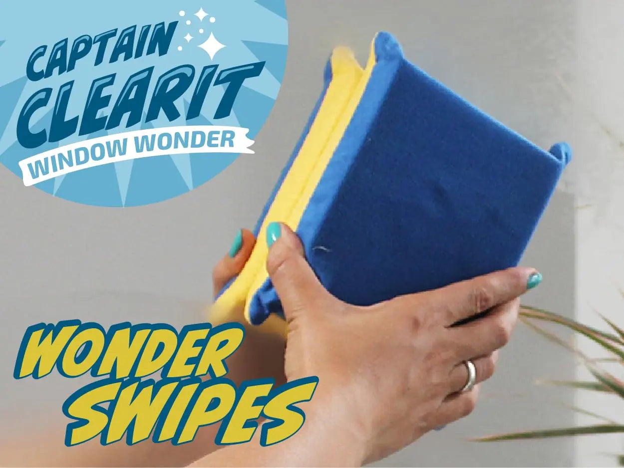 Sponge - Window Cleaner Tool for Car Windshield, Mirrors, Glass - Non-Scratch, Super Absorbent Window Cleaning Sponges - Car Cleaning Supplies 2-Pack - 6 X 4.5 X 2 in