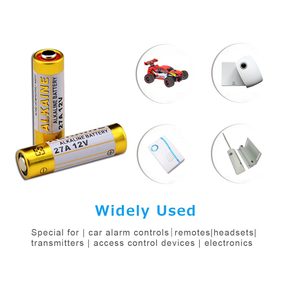 LiCB A27 27A 12V Alkaline Battery (5-Pack)