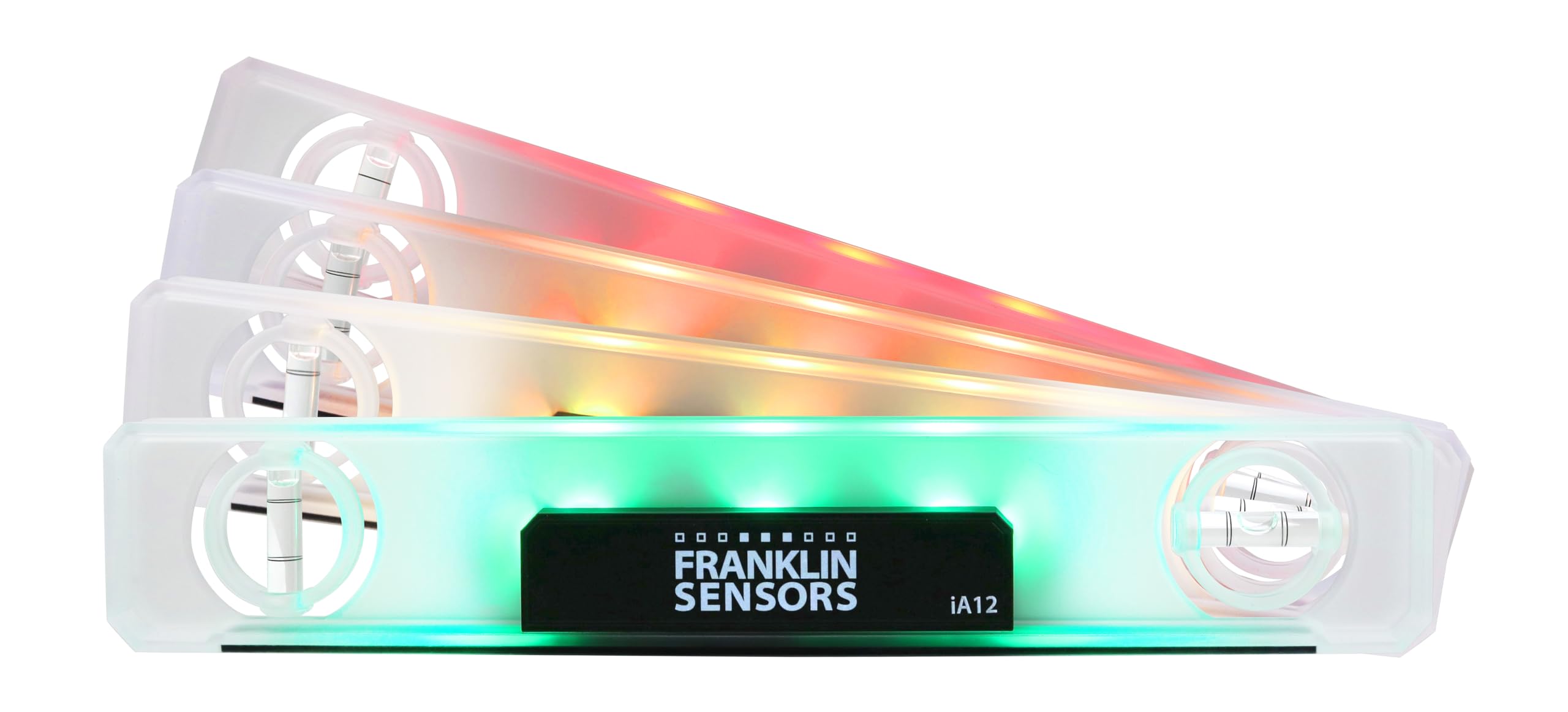 Franklin Sensors Lichtwaage/Digital, elektronische 30 cm Magnet-Torpedowasserwaage, vertikale und horizontale Nivellierhilfe mit 2 Libellen
