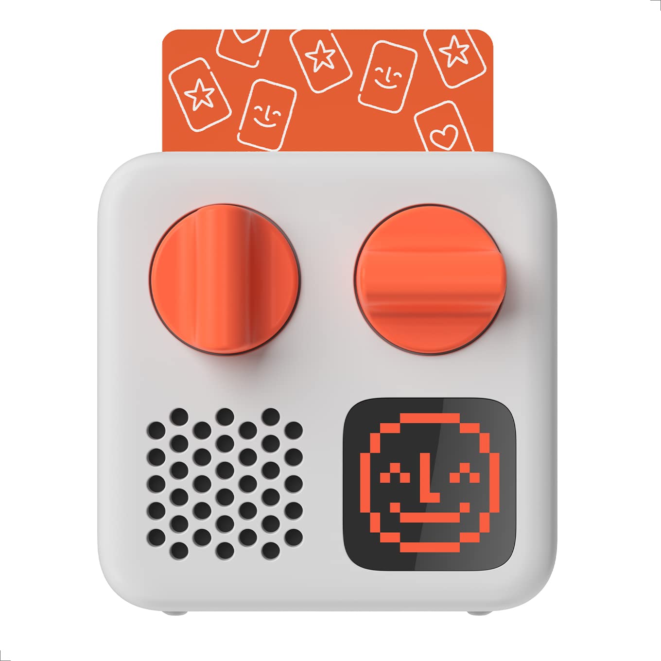 Yoto Mini (إصدار 2024) + بطاقة "اصنع بنفسك" - مشغل صوت بلوتوث للأطفال خالٍ من الشاشات، جهاز سفر متكامل يشغل القصص والموسيقى والبودكاست والراديو وساعة "الإشارة للاستيقاظ"، يُستخدم كسماعة أو مع سماعات الرأس
