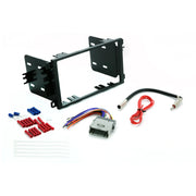 Scosche ICGM8BN Double DIN Radio Installation Dash Kit Compatible with Select 1992-2012 General Motors Vehicles - Complete Basic Aftermarket Car Stereo Install Kit - See Fit Guide Image for Vehicles