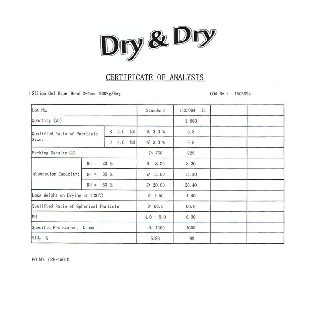 Dry & Dry Blue Indicating Silica Gel Beads Desiccants (Industry Standard 3-5 mm) - Reusable Desiccant Beads Silica Beads(Blue to Pink) - 2 lbs