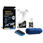 SOPAMI Automotive Headlight Restoration Kit Oxidized and Yellowed Automotive Headlamps Blurring Enhanced Crystallization Coating Refurbisher,Maximum Gloss & Shine – Extremely Hydrophobic