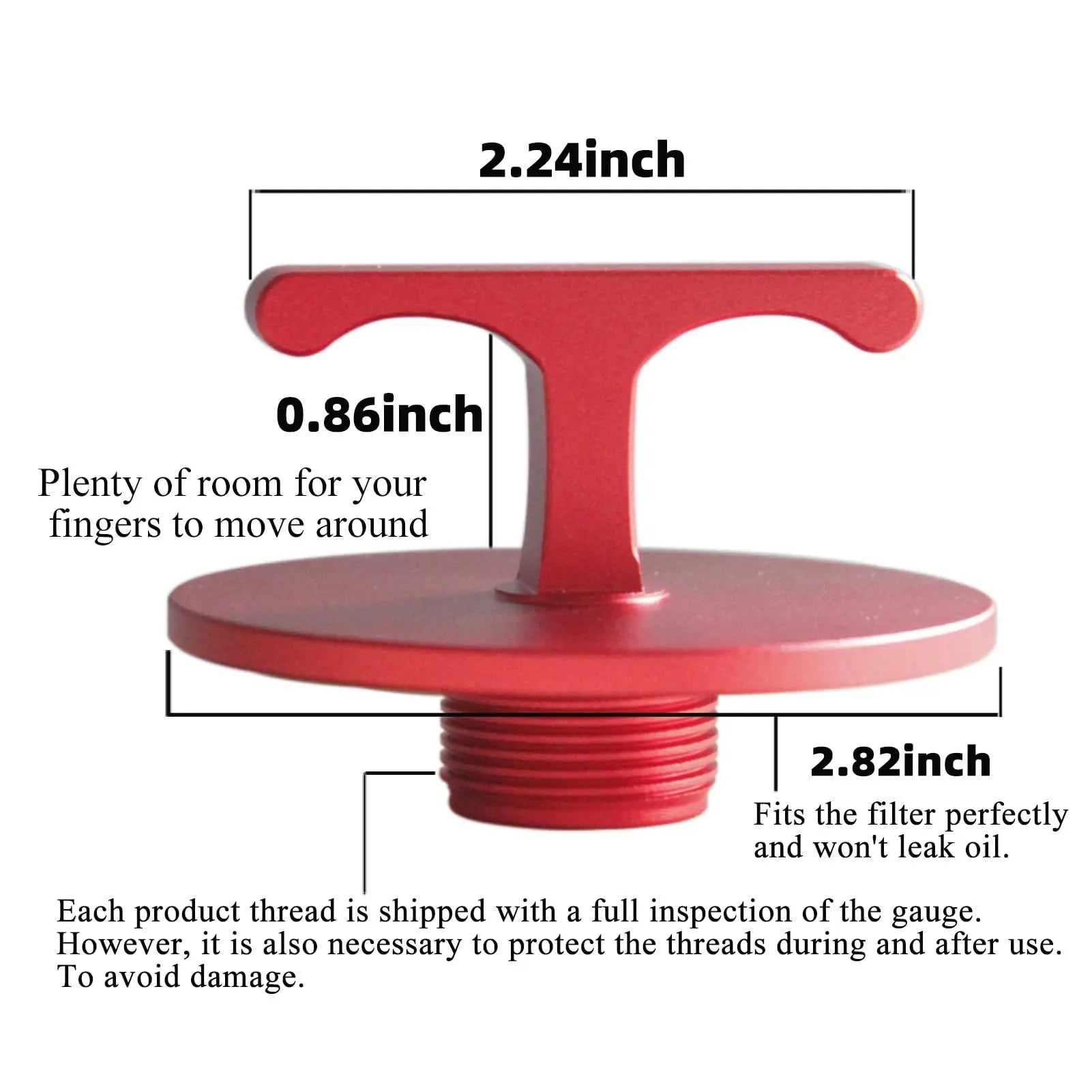 Aluminum Alloy Oil Filter Plug tool, for Dodge Ram 2500, 3500, 4500, 5500 Cummins Turbo Diesel 5.7L 5.9L 6.4L 6.7L MO285 05083285AA Oil Filter Cap Off Tool-car accessories-oil Filter Removal tool