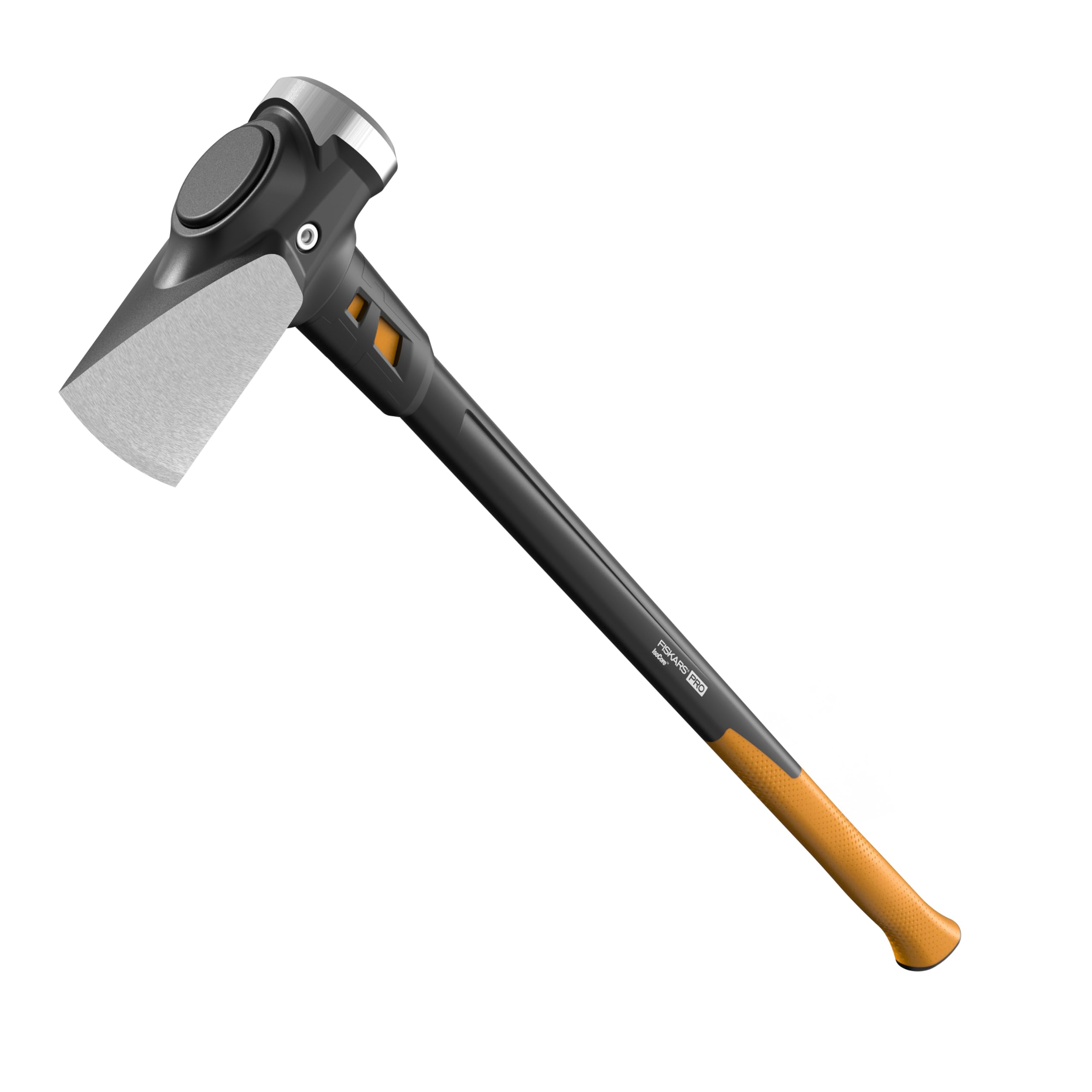 Fiskars 8-Pfund-Spalthammer – 91 cm stoßdämpfender Komfortgriff – rostbeständige geschmiedete Stahlklinge – Holzspalter für Hartholz – Holzspalter für Lagerfeuer – Bushcraft-Ausrüstung