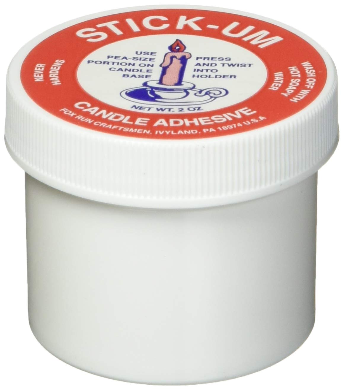 Fox Run Stick-Um Kerzenkleber 57g Hält Kerzen gerade