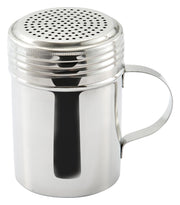 Winco 10 Oz. Stainless Steel Dredge (DRG-10), 5 inches X 4.75 inches X 1.5 inches