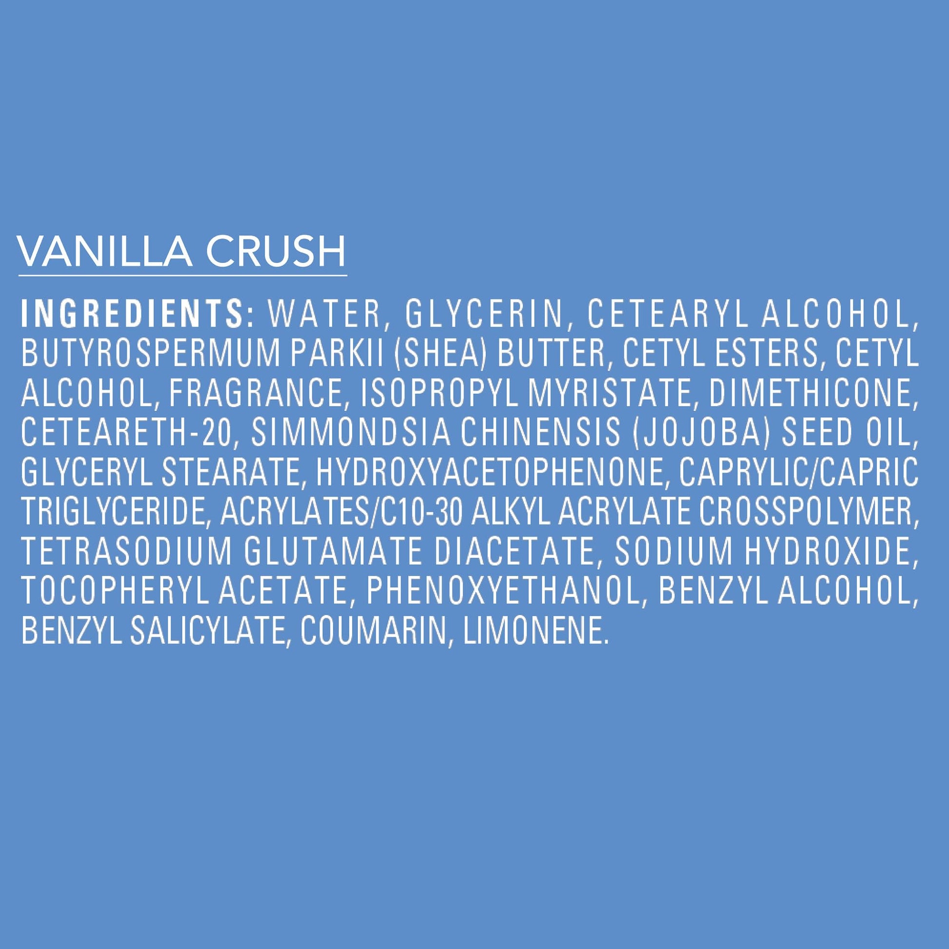 Jergens Shea Fusion Vanilla Crush Body Lotion, Moisturizer with Shea Butter & Vitamin E, 14 Fl Oz