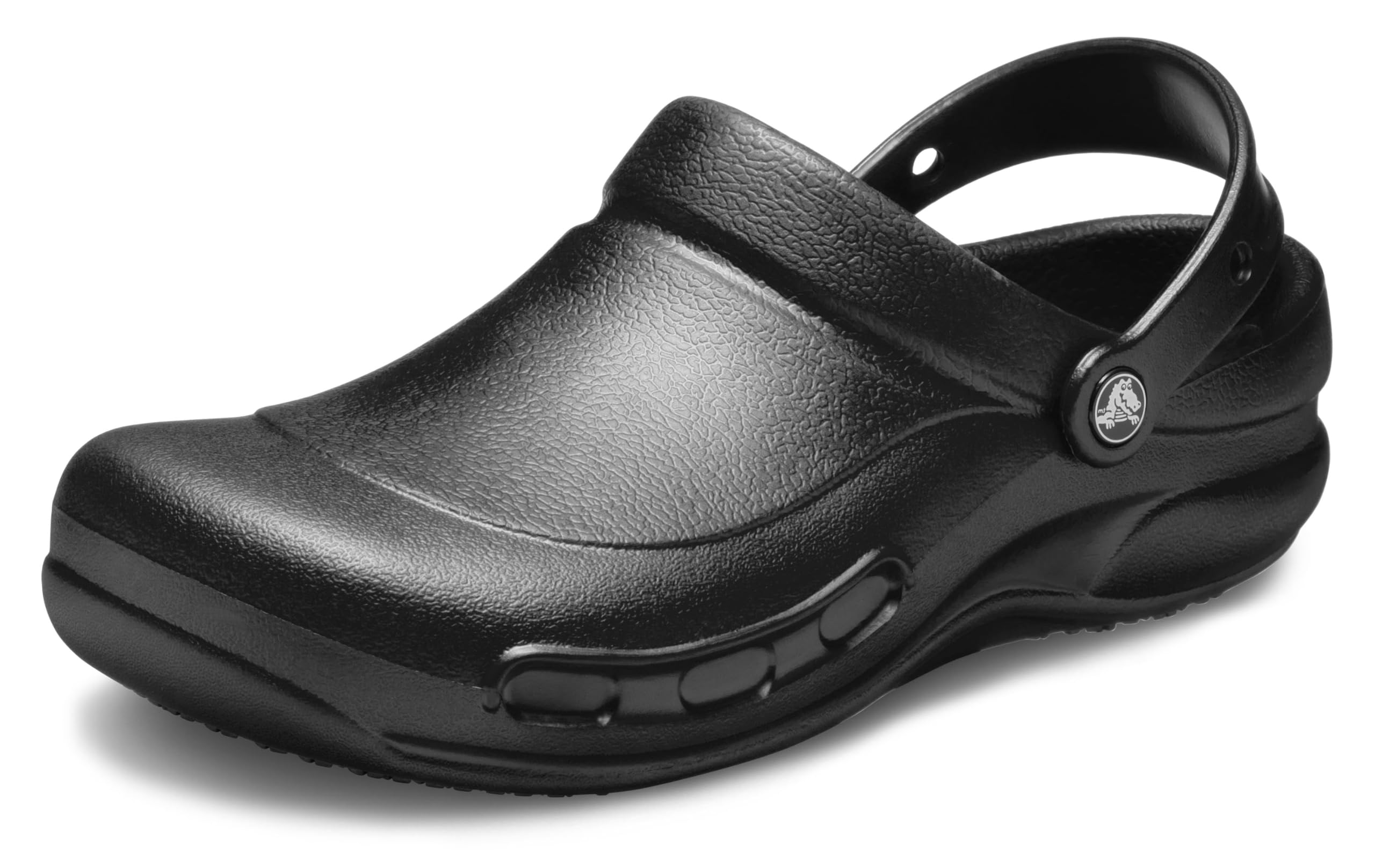 Crocs Unisex-Adult Bistro Clogs, Slip Resistant Work Shoes, Black, 10 Men/12 Women