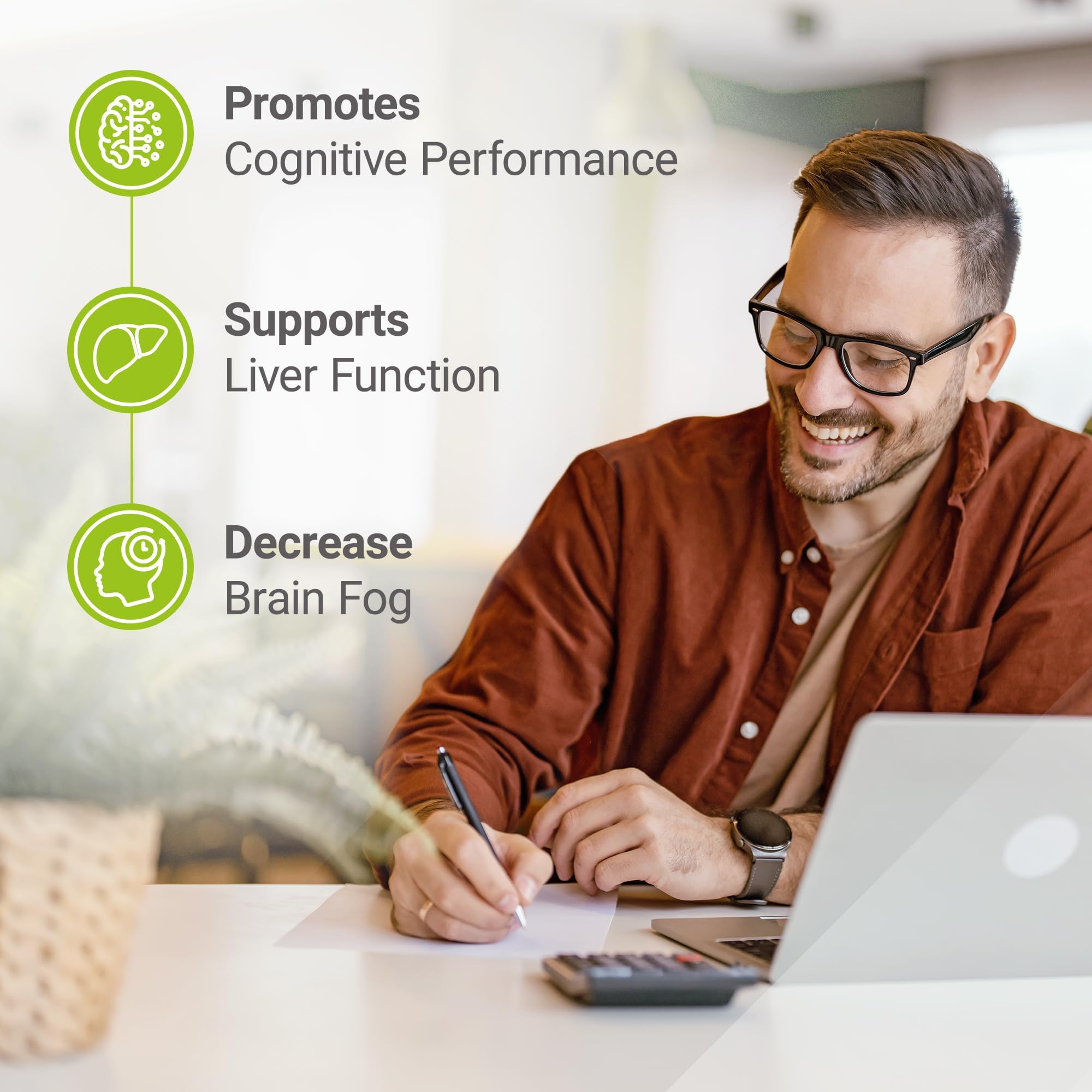Nested Naturals Choline Bitartrate 500mg - High Potency Choline Supplements - Supports Cognitive Performance & Liver Function - 100% Vegan & Non-GMO Choline - 90 Vegan Capsules