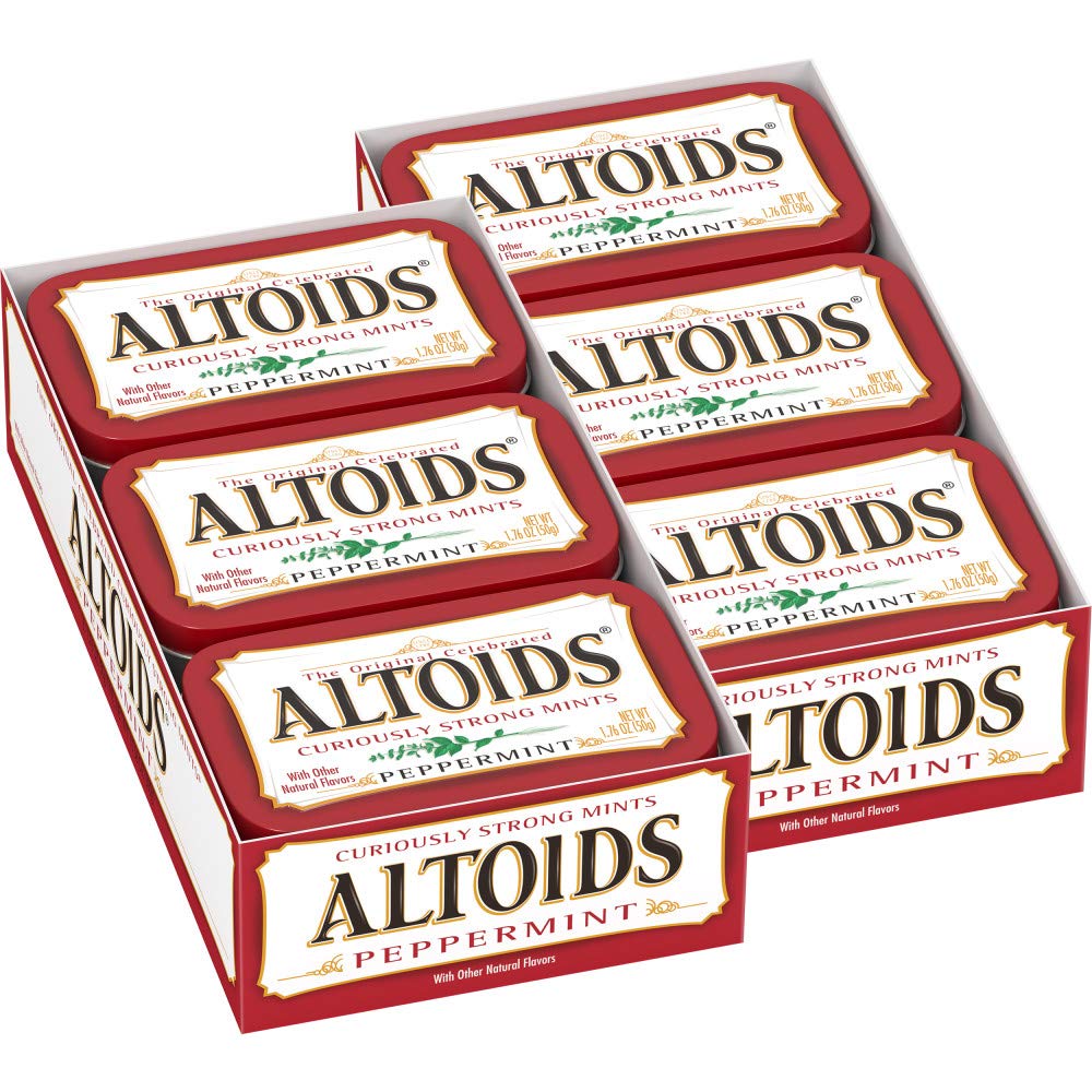 Altoids Classic Peppermint Pastillen, 1,76 Unzen (12er-Pack)
