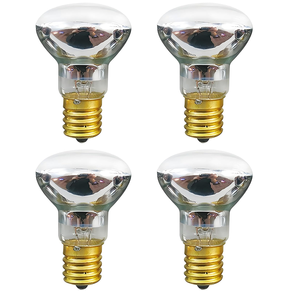 Lava Lamp Bulb 4 Pack 30W E17 R39 Reflector Type Bulb for Lava Lamp,Original Replacement Bulbs for Lava Lamps and Glitter Lamps,2700K Warm White,Long Life