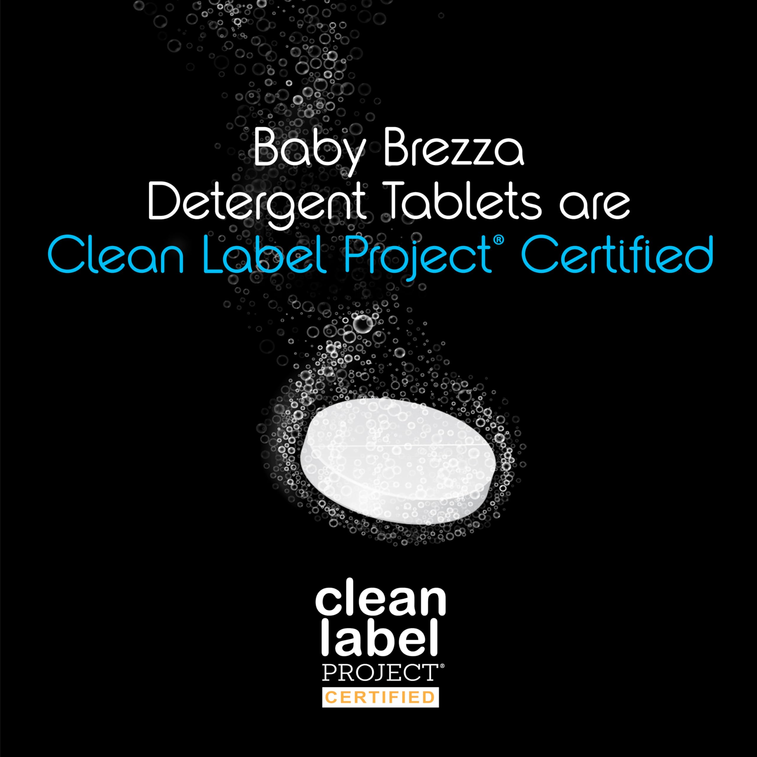 Baby Brezza Universal Detergent Soap Tablets for Baby Brezza Bottle Washer Pro and All Brands of Bottle Washers, 120 Tablets