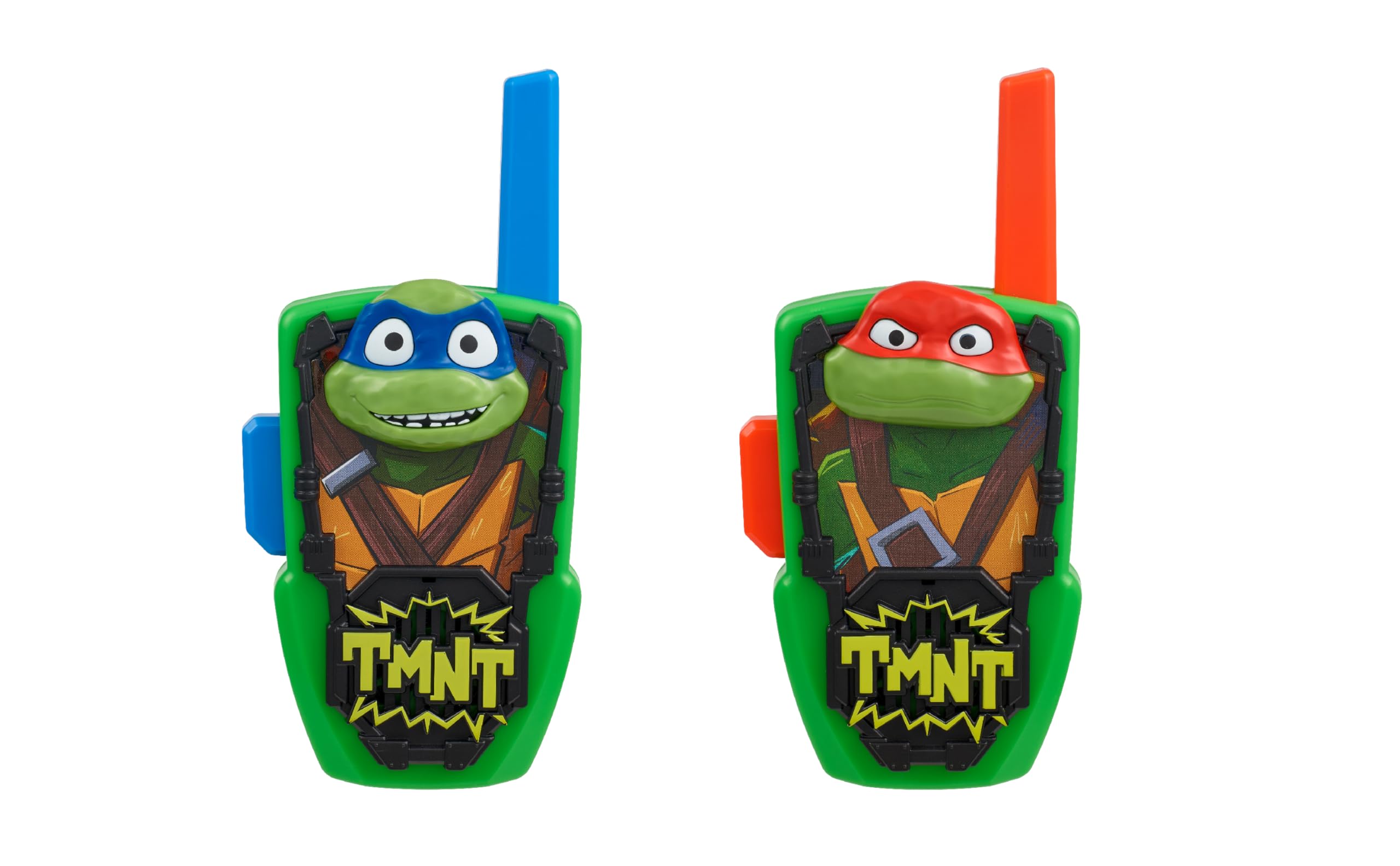 eKids Teenage Mutant Ninja Turtles Spielzeug Walkie Talkies für Kinder, statikfrei, für drinnen und draußen, für Jungen, entworfen für Fans von Ninja Turtles Spielzeug
