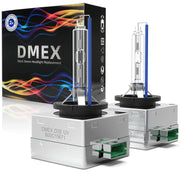 DMEX D3S HID Headlight Bulbs Xenon 6000K Cool White 35W Replacement 66340 42403 42302 Headlamp - Pack of 2(Not fit Halogen Headlight Assembly)