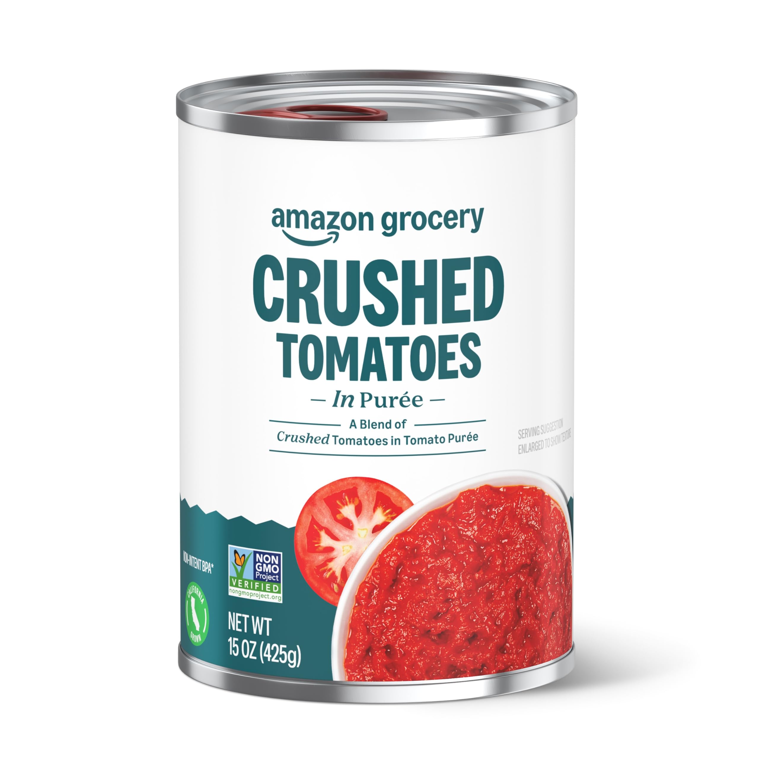Amazon Grocery, Passierte Tomaten in Püree, 425 g (ehemals Amazon Fresh, Verpackung kann abweichen)