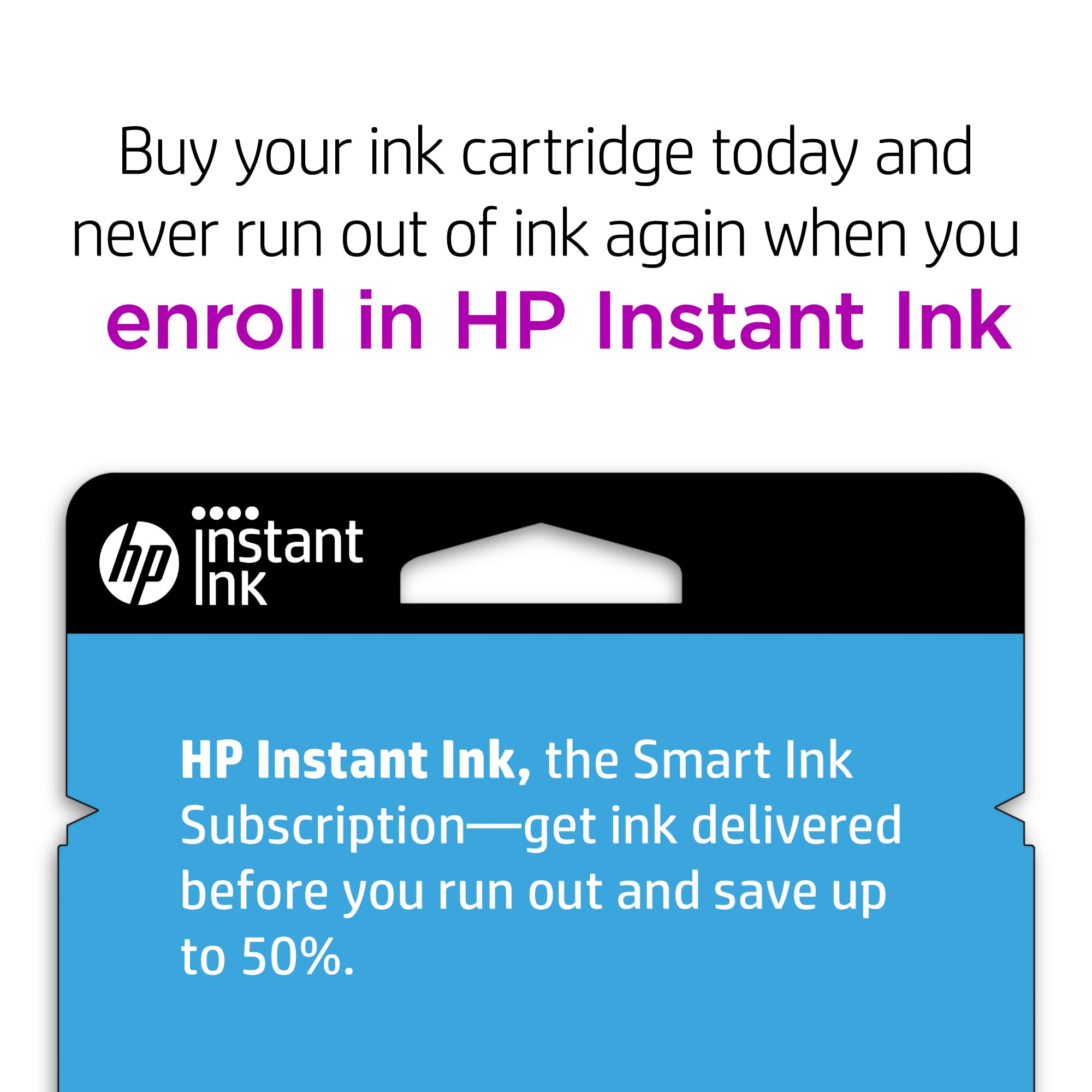 HP 68 Black Ink Cartridge | Works Envy 6100e, 6500e Series | Eligible for Instant Ink | 7FP21TN