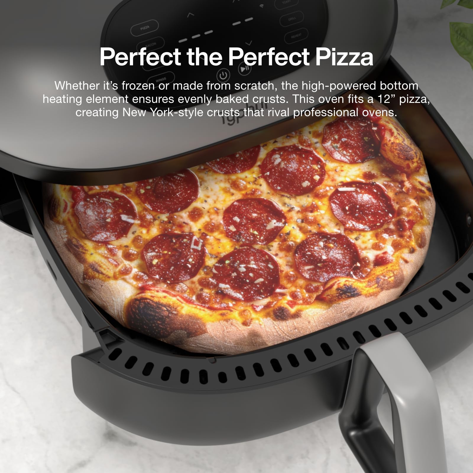 Typhur Dome 2 Air Fryer, Extra Large Airfryer with Superior Airflow, Self-cleaning Smart Digital Fryer with PFAS free Basket for Quick Easy Meals, Up to 32 Chicken Wings Capacity [New Version]