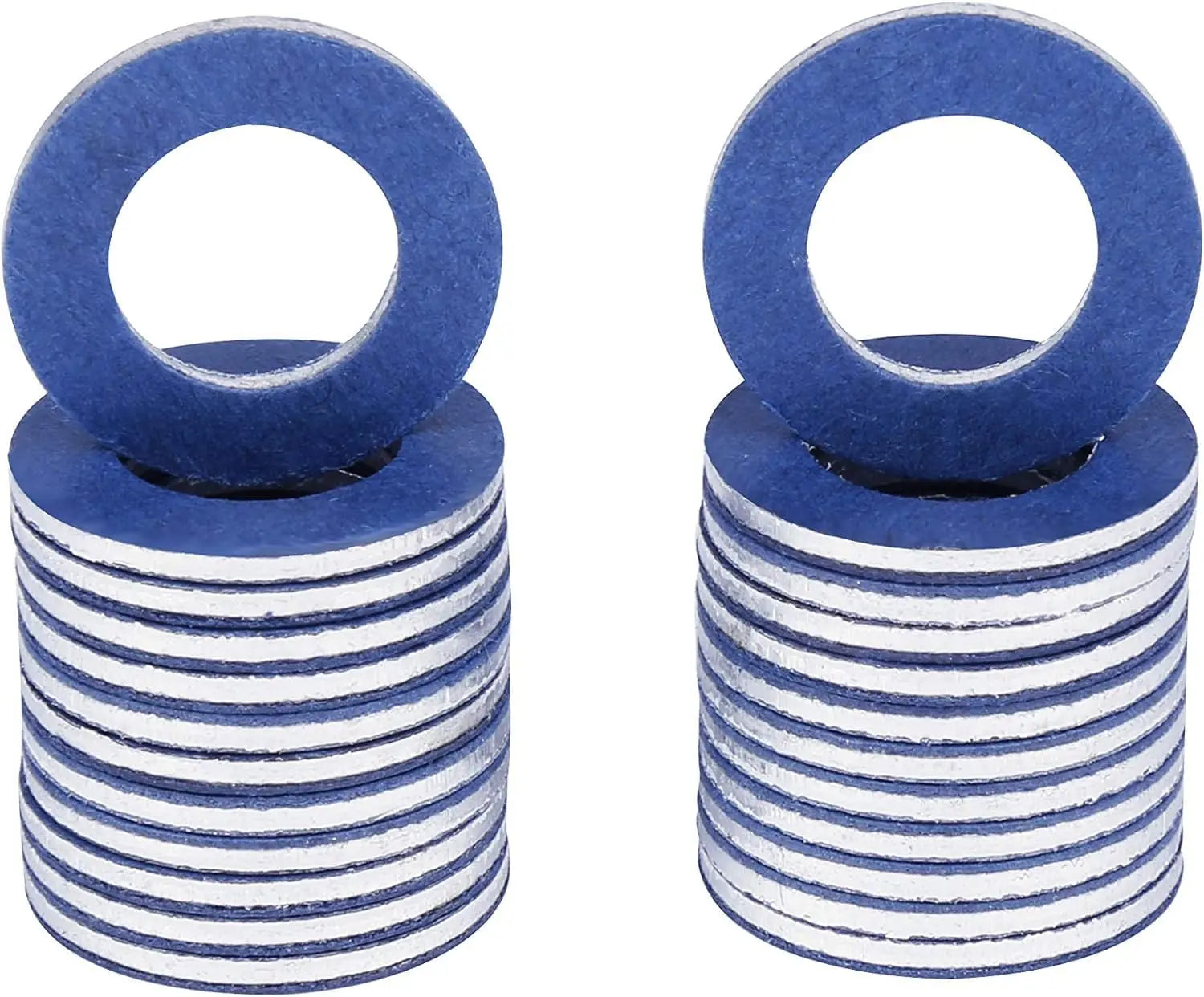 90430-12031 (24Pcs) Aluminum Oil Drain Plug Gaskets Fits for Toyota Lexus Scion Crush Washer Seals Replaces# 9043012031