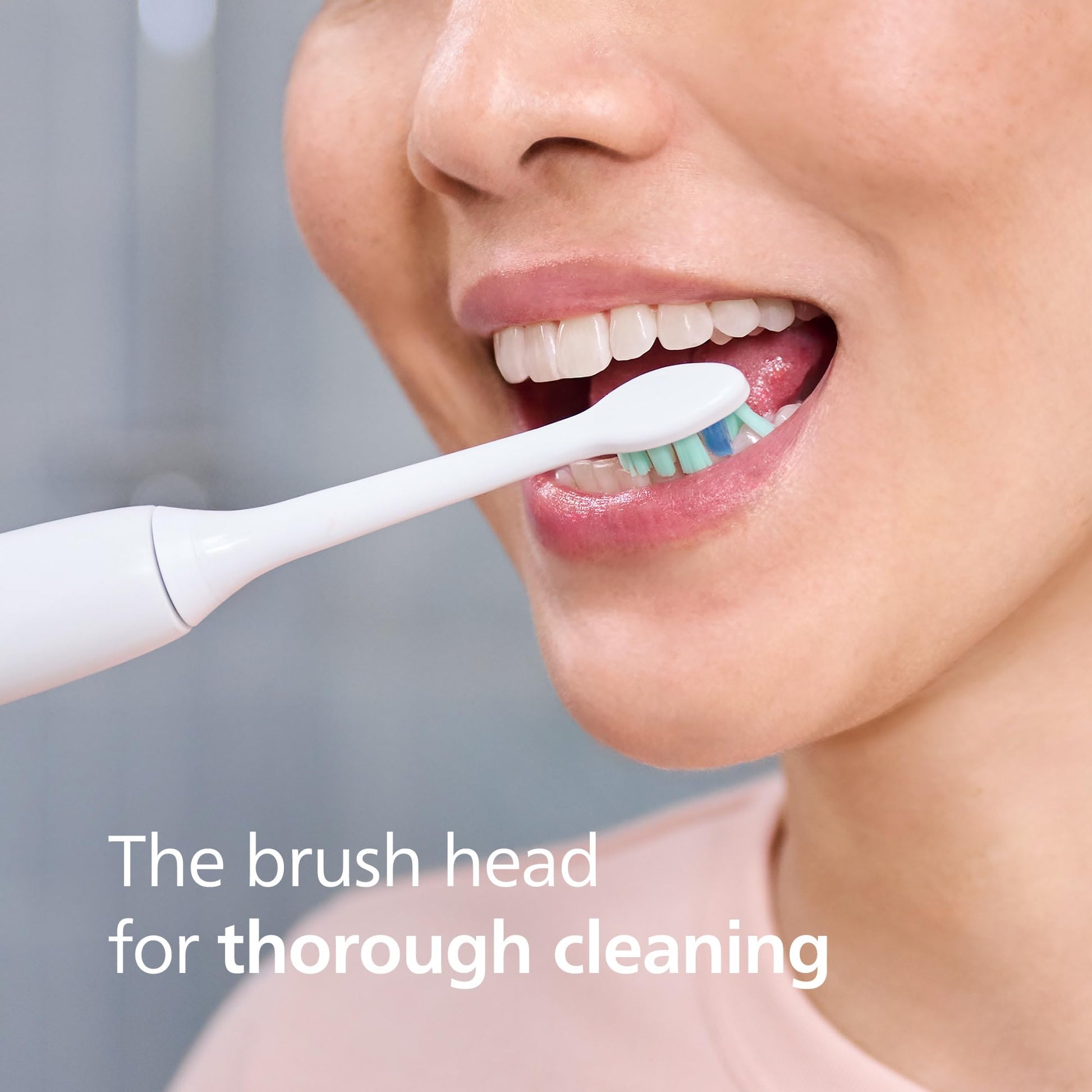 Philips Sonicare C2 Plaque Control - Genuine Replacement Electric Toothbrush Heads, White, 3 Pack, HX9023/65