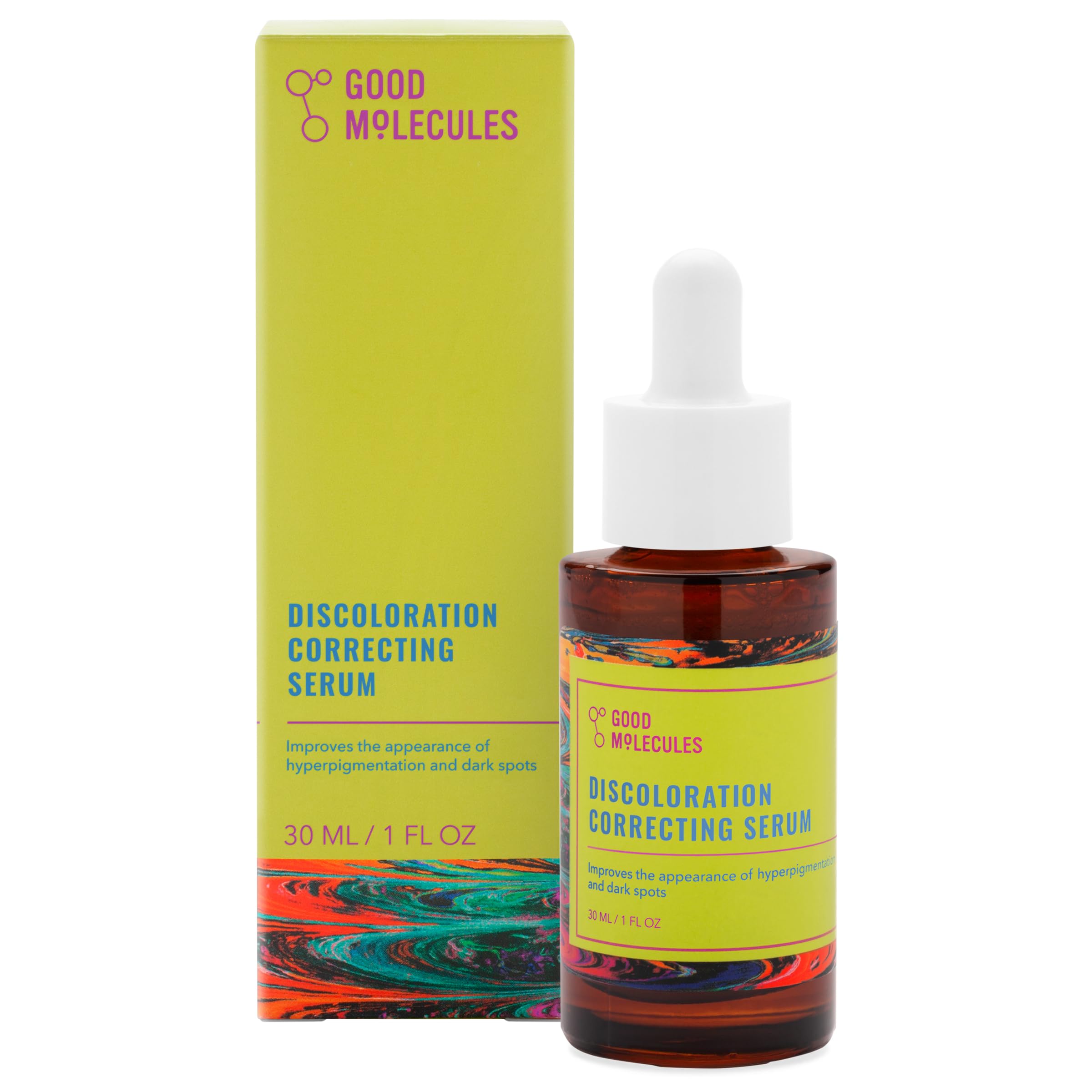 Good Molecules Discoloration Correcting Serum – Serum mit Tranexamsäure und Niacinamid gegen dunkle Flecken und Hyperpigmentierung – Gesichtspflege