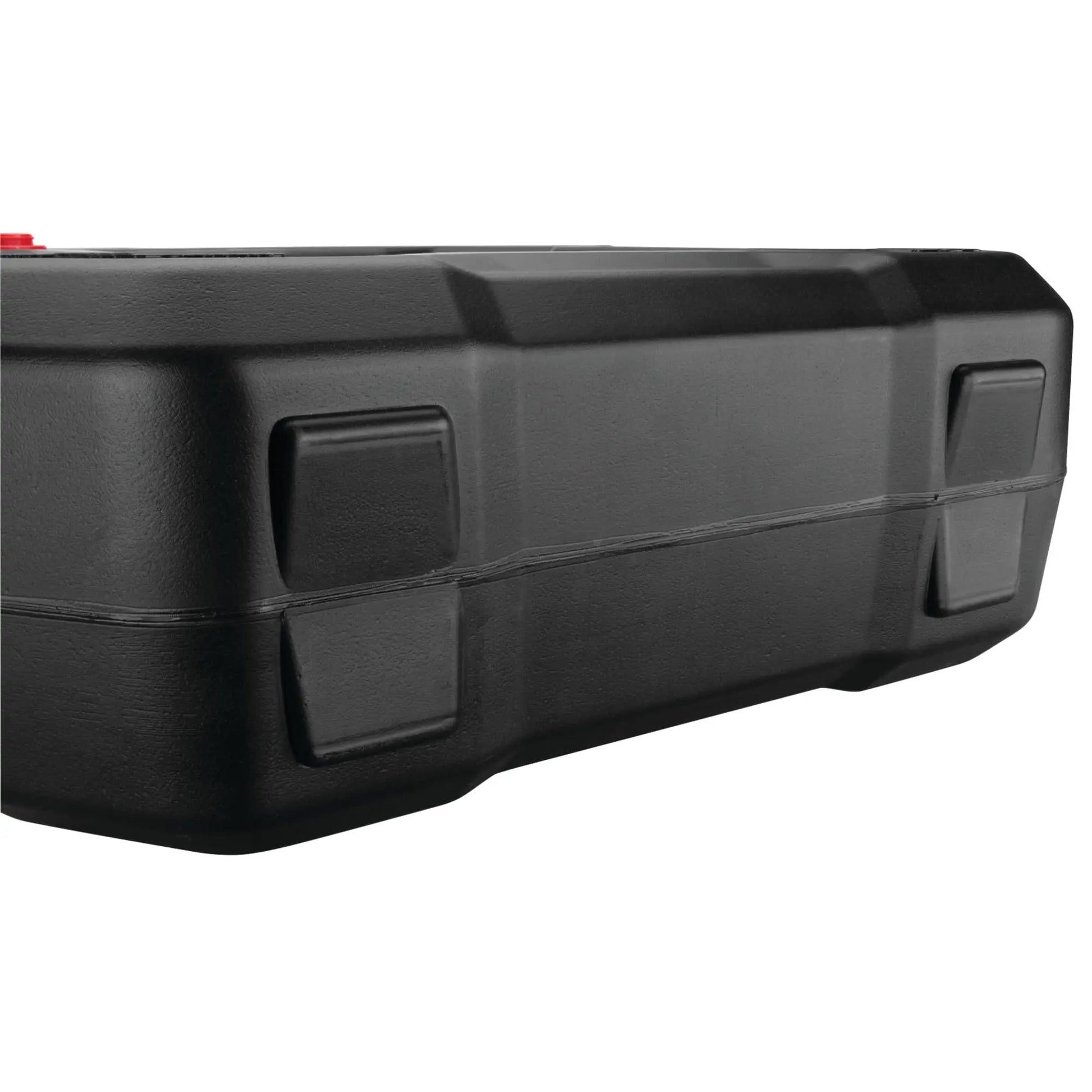 Performance Tool W4076 10-Quart Oil Drain Container, Deep Drain Well, Integrated Handle, Sealing Rubber Gaskets, Black