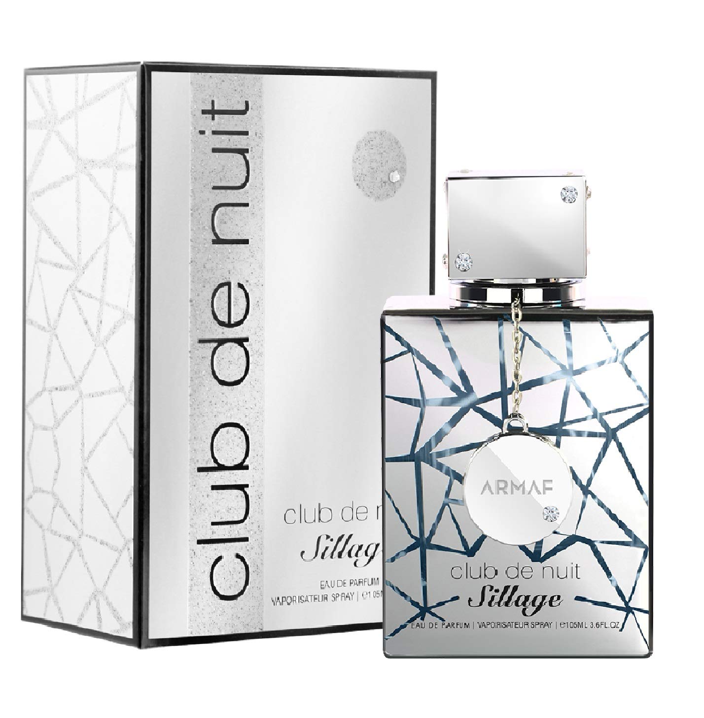 Armaf Club De Nuit Sillage For Unisex Eau de Parfum Spray, 3.6 Ounce