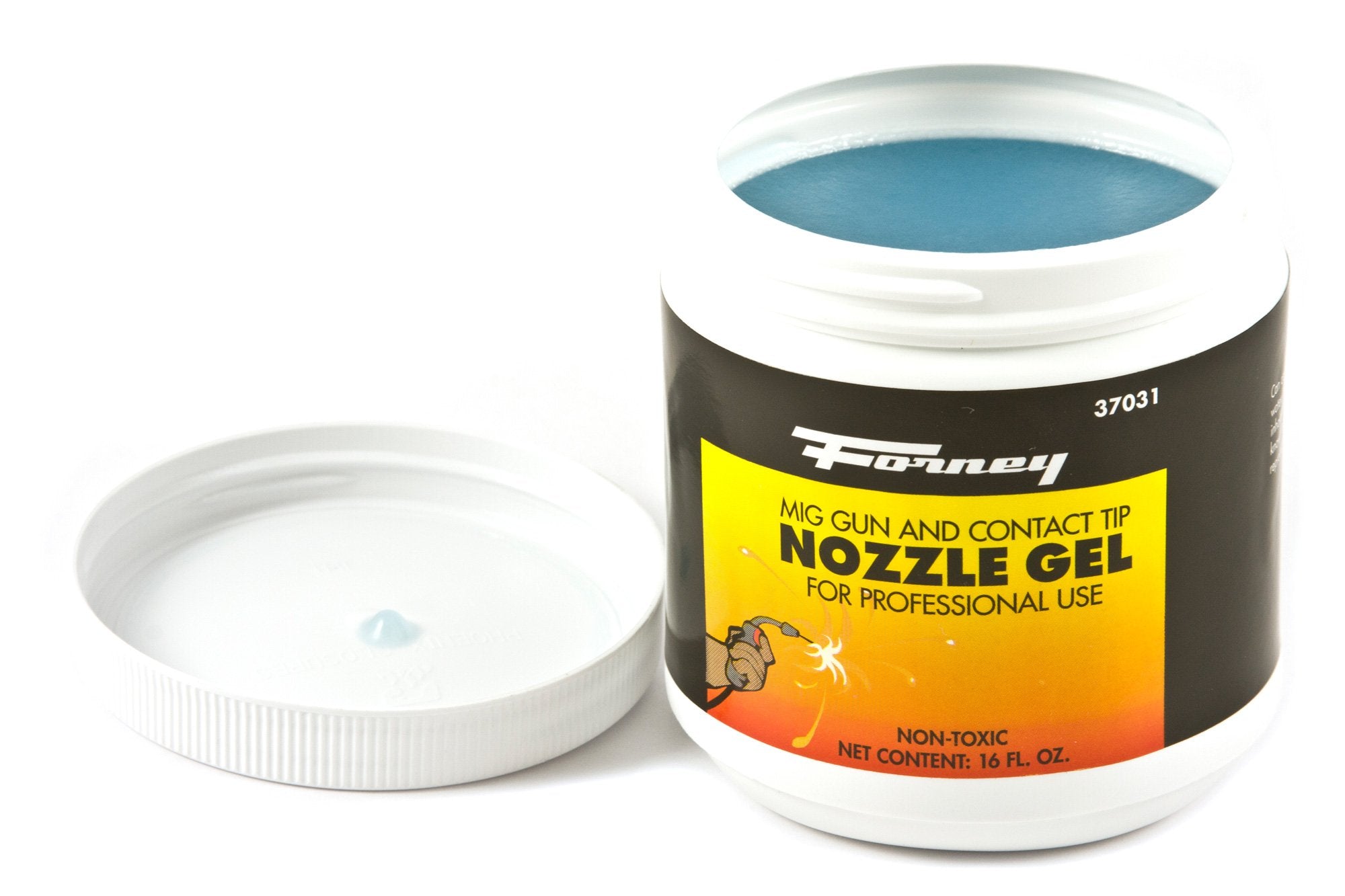 Forney 37031 Düsenschutzgel für MIG-Schweißen, 16 Unzen, Weiß