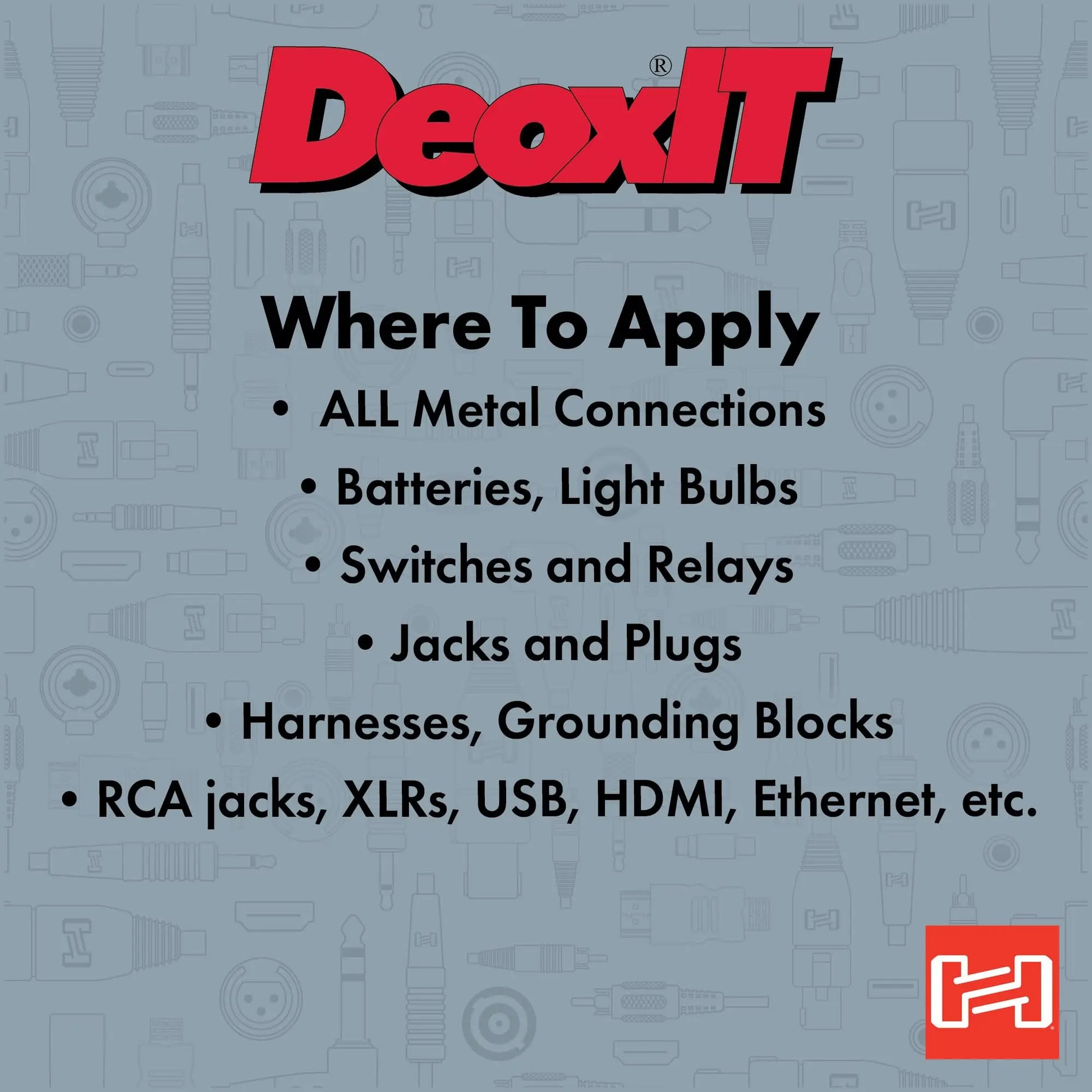 Hosa D5S-6 CAIG DeoxIT 5% Spray Contact Cleaner, 5 oz.