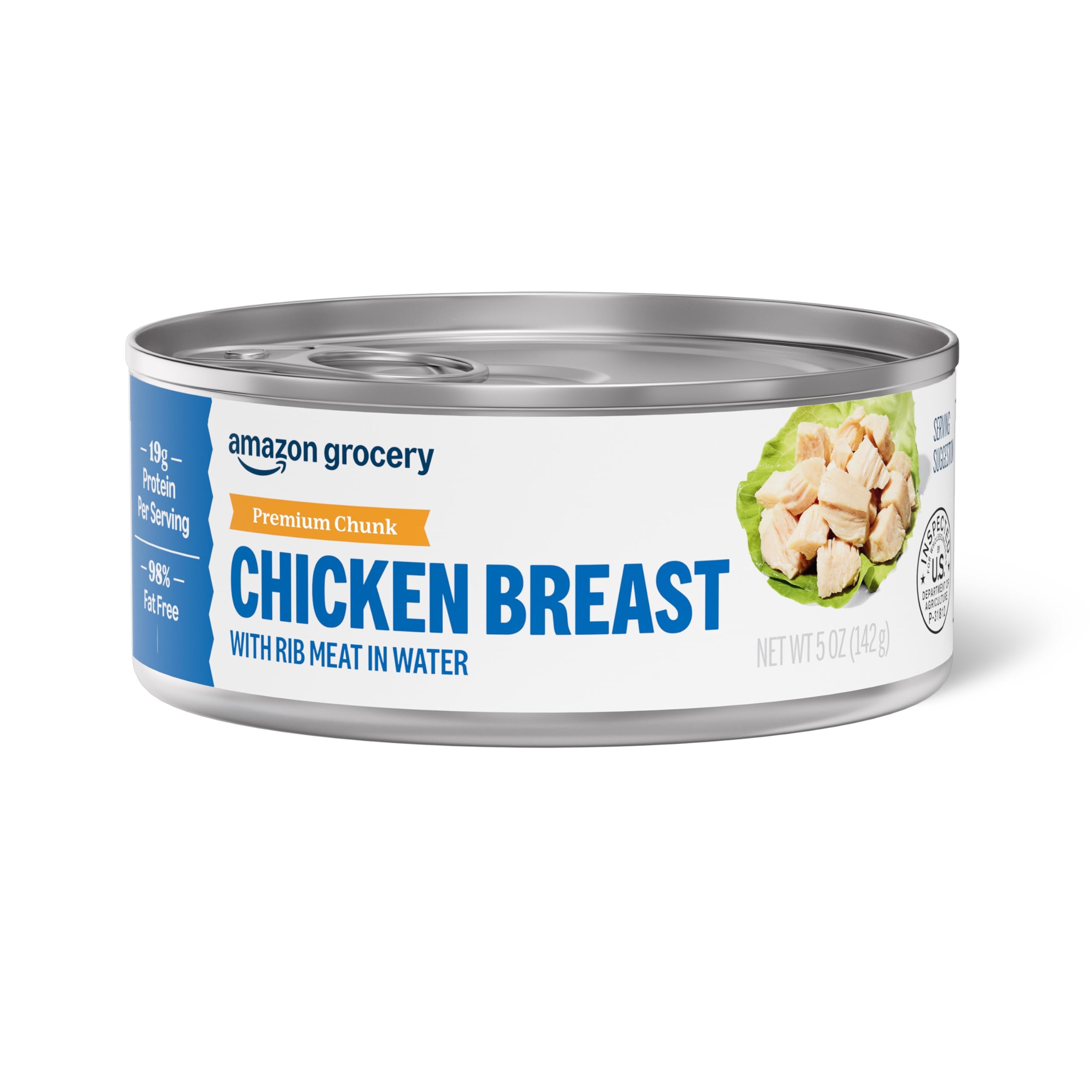 Grocery, Premium Chunk Chicken Breast, 5 Oz