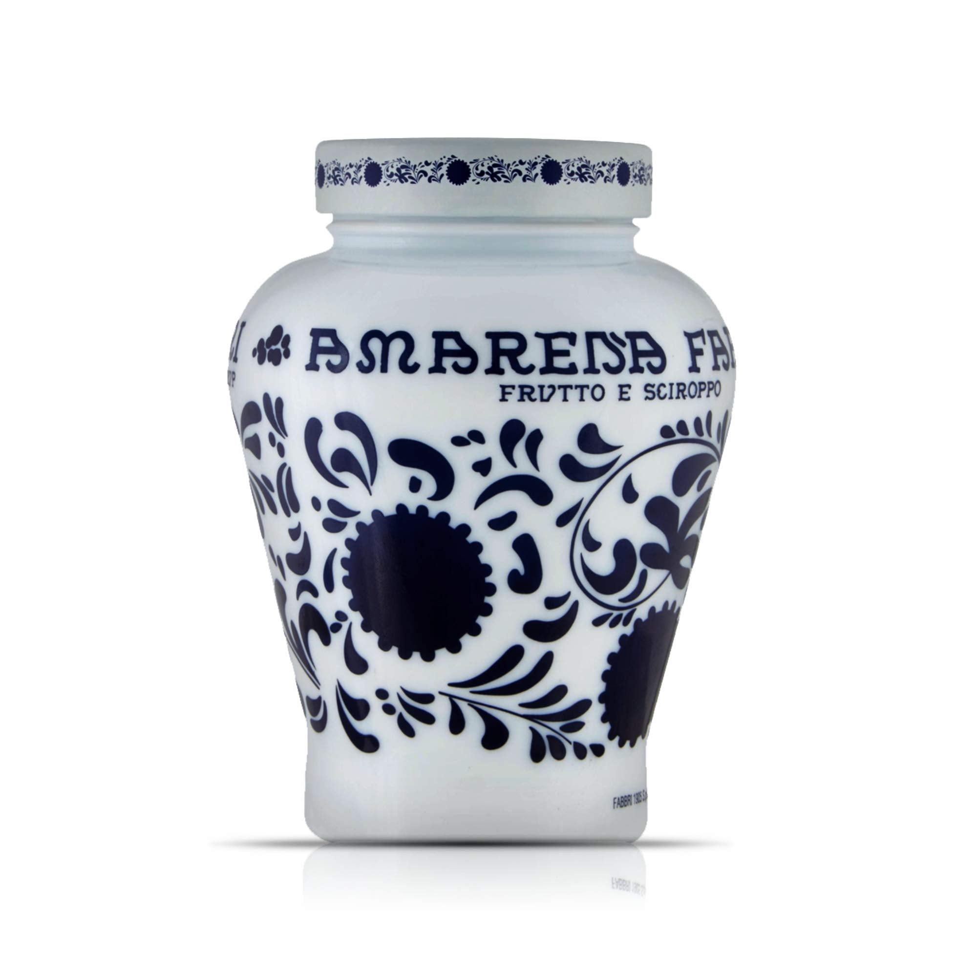Fabbri Amarena Wildkirschen in Sirup, glutenfrei, gentechnikfrei, vegan, 600g