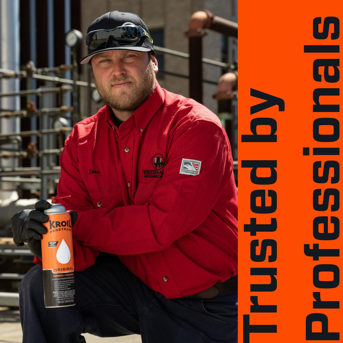 Kroil Original Penetrating Oil (Aerosol Spray-16.5oz Can-Single) | Penetrant for Rusted Bolts, Metal, Hinges, Chains, Moving Parts | Rust, Corrosion Inhibitor (KS162)