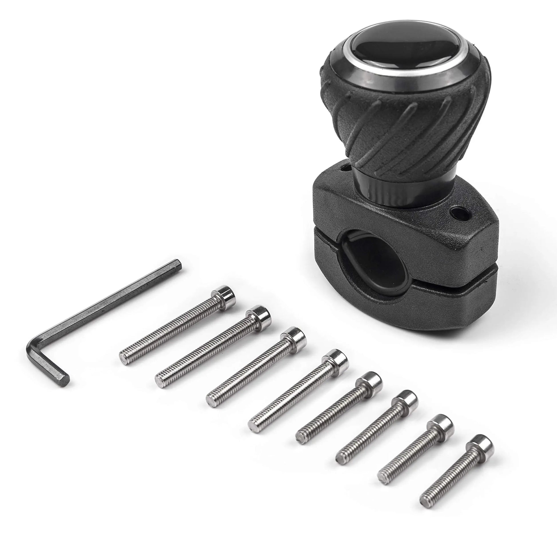 Deluxe Steering Wheel Power Handle Spinner Knob - Universal Steering Wheel Fit for Cars, Trucks, Tractors, Mowers, Forklifts, etc
