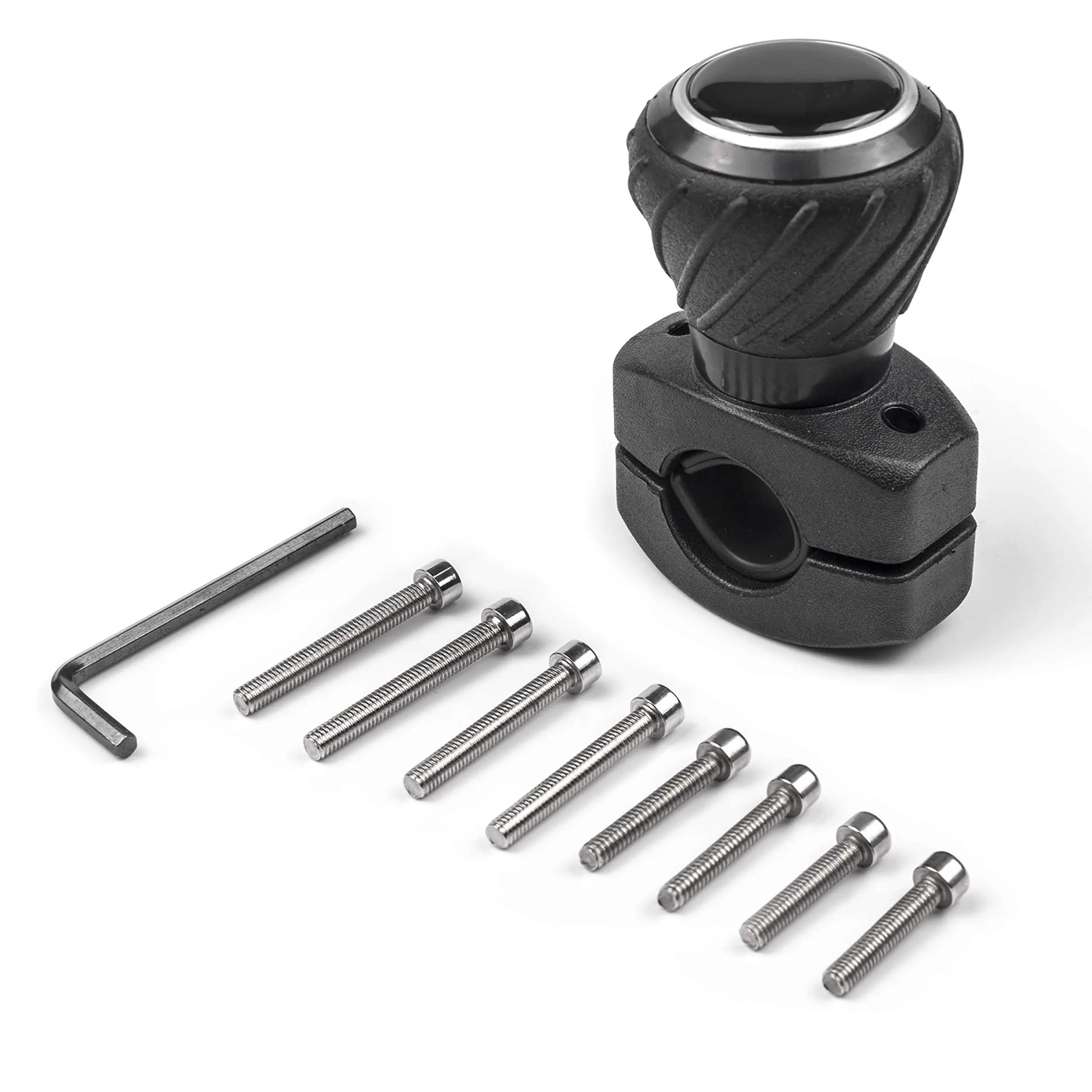 Deluxe Steering Wheel Power Handle Spinner Knob - Universal Steering Wheel Fit for Cars, Trucks, Tractors, Mowers, Forklifts, etc